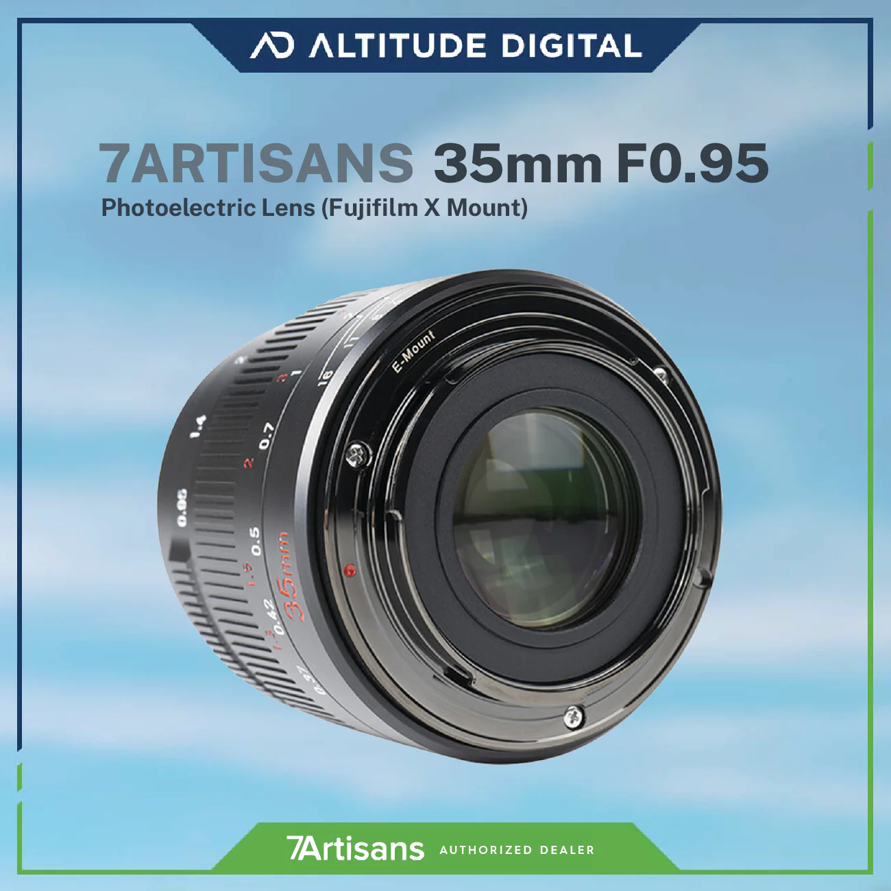 7Artisans 35mm F0.95 APS-C Mirrorless Lens - Image 7