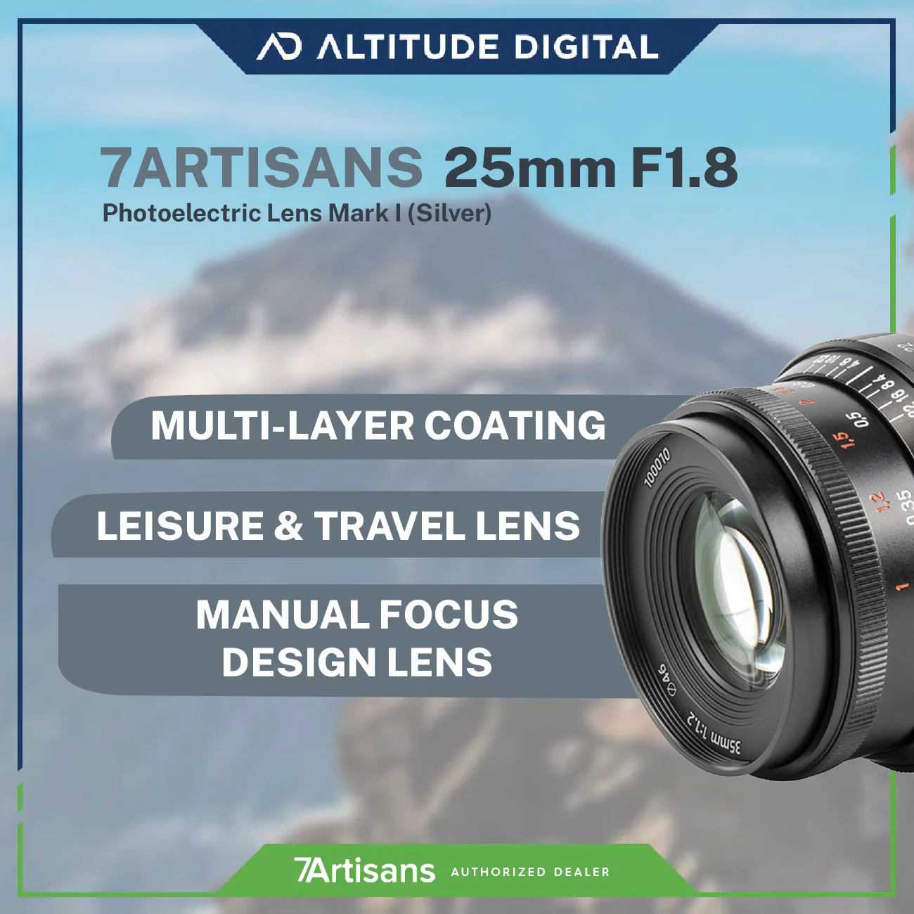 7Artisans 35mm F1.2 Mark II APS-C Manual Fixed Lens - Image 5