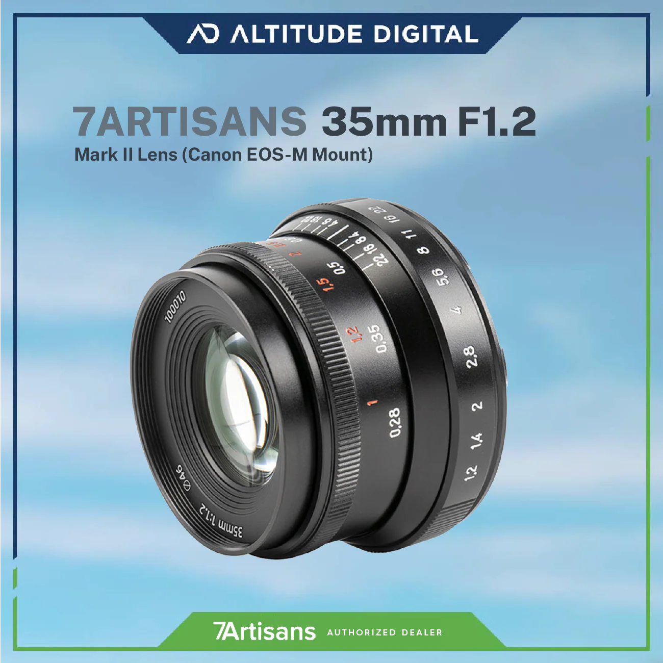 7Artisans 35mm F1.2 Mark II APS-C Manual Fixed Lens - Image 9
