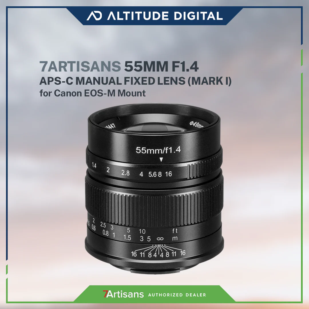7Artisans 55mm F1.4 Photoelectric Prime Manual Fixed Lens Mark I - Image 3