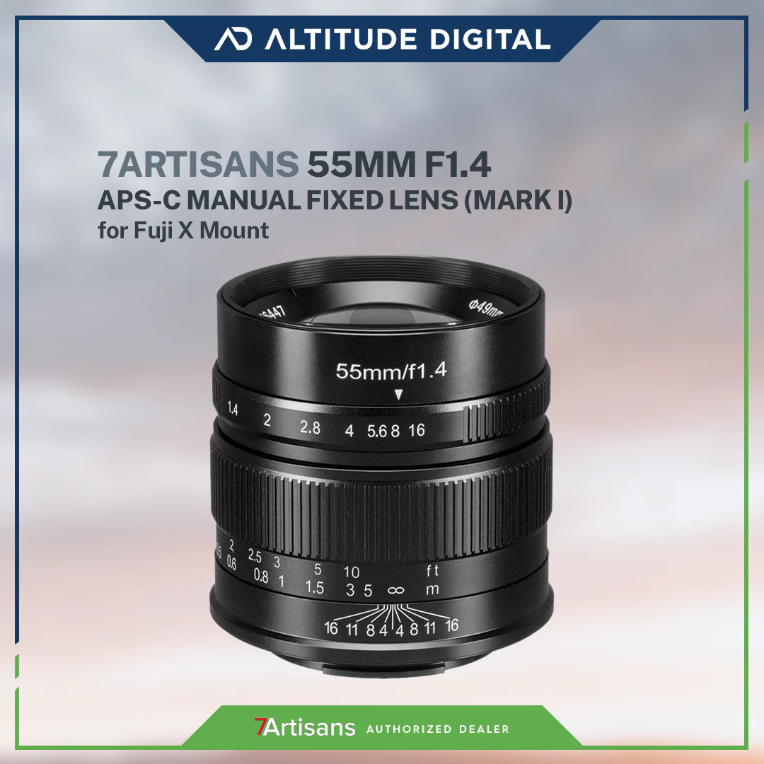 7Artisans 55mm F1.4 Photoelectric Prime Manual Fixed Lens Mark I - Image 4