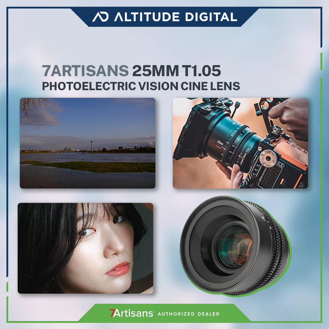 7Artisans Photoelectric 25mm T1.05 Vision Cine Lens - Image 5