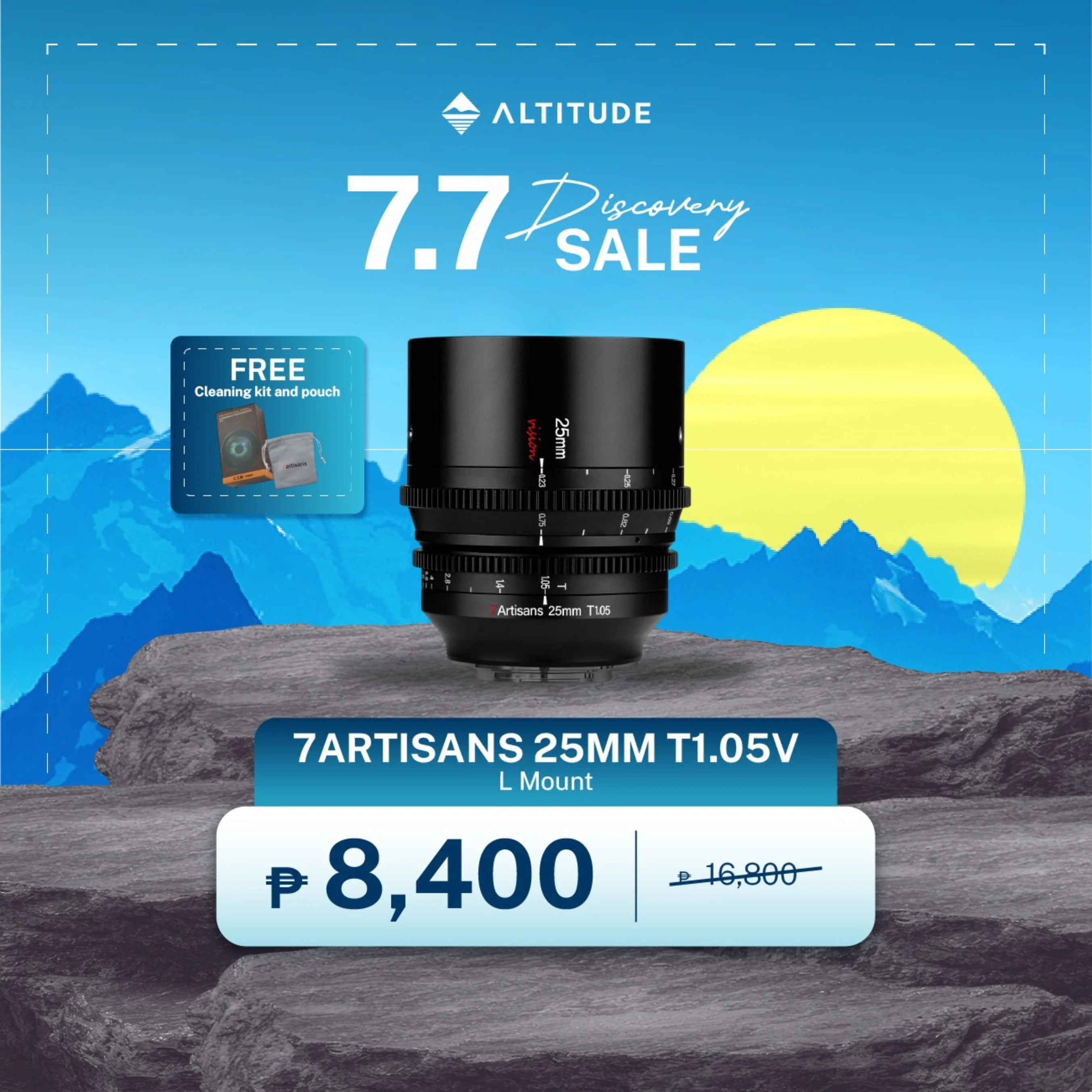 7Artisans Photoelectric 25mm T1.05 Vision Cine Lens - Image 7