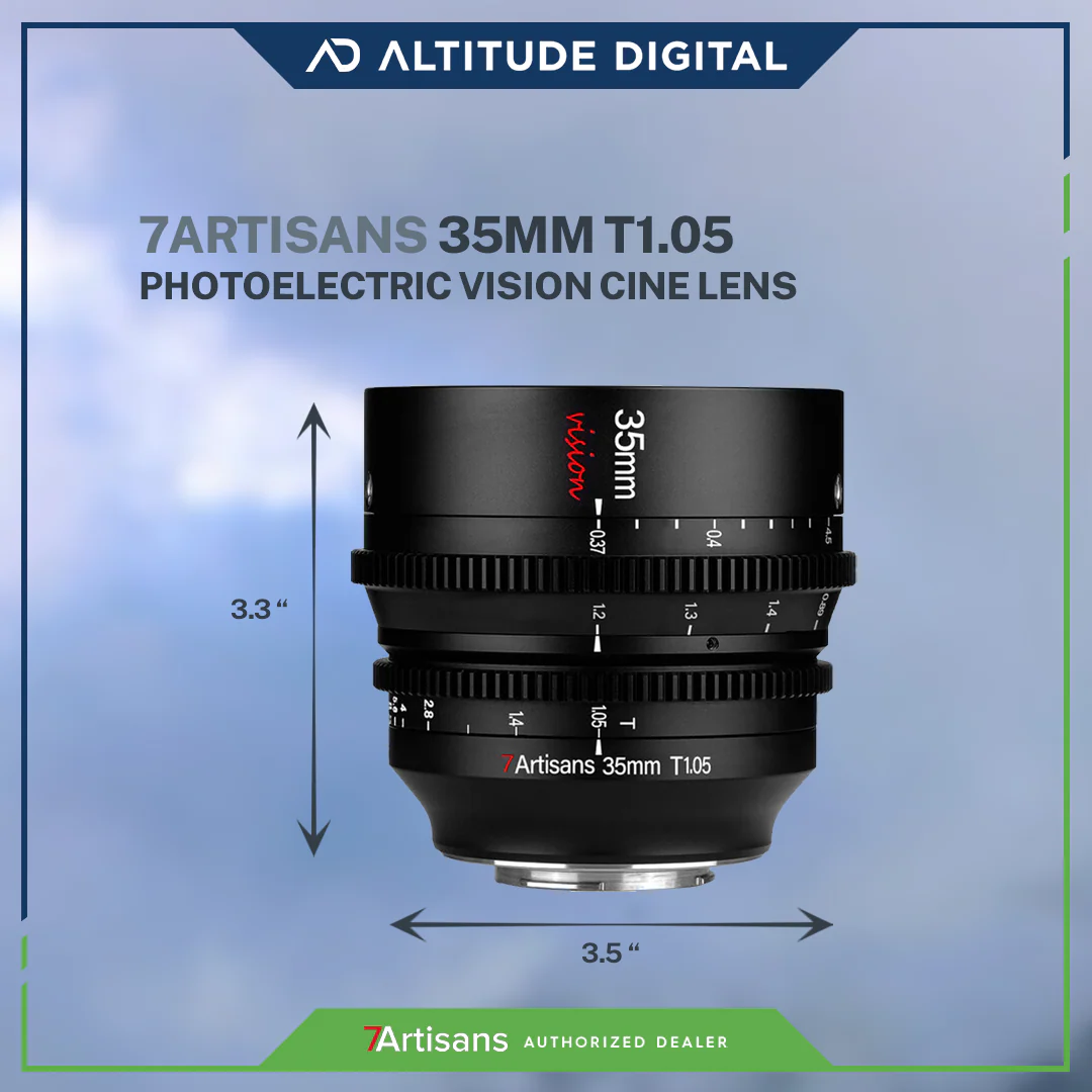 7artisans Photoelectric 35mm T1.05 Vision Cine Lens - Image 3