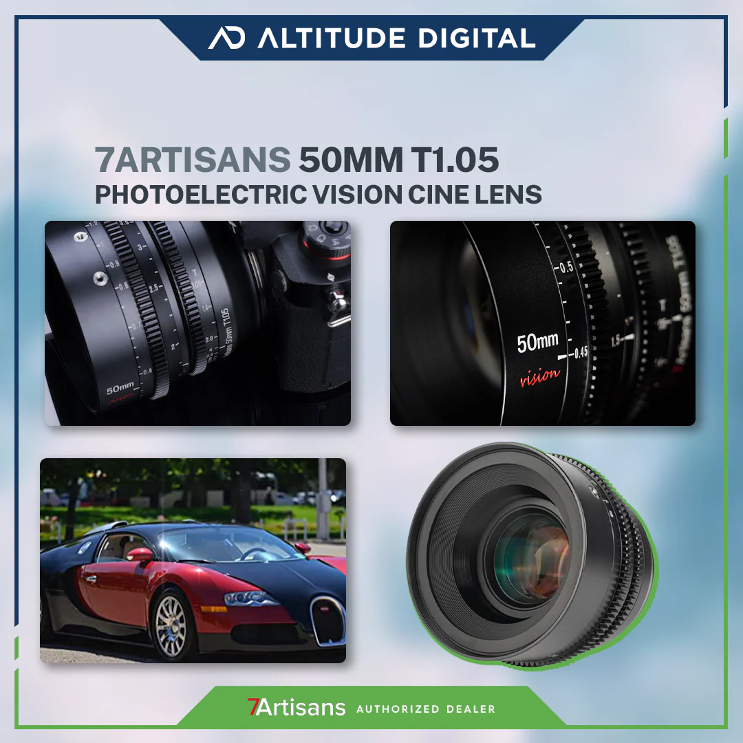 7artisans Photoelectric 50mm T1.05 Vision Cine Lens - Image 5