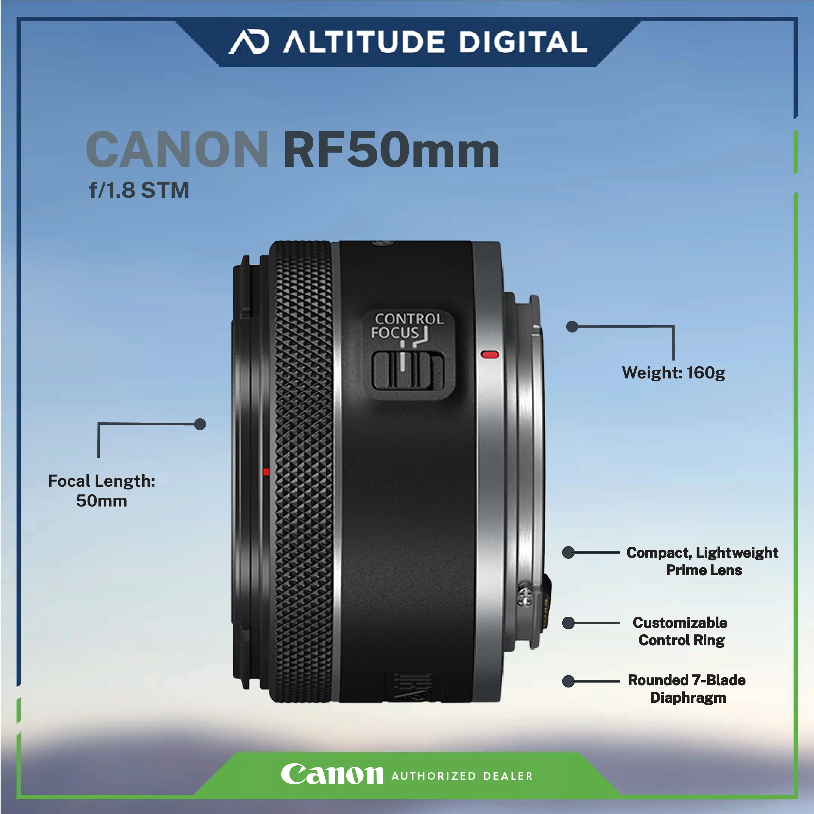 Canon RF50mm f/1.8 STM Lens - Image 4