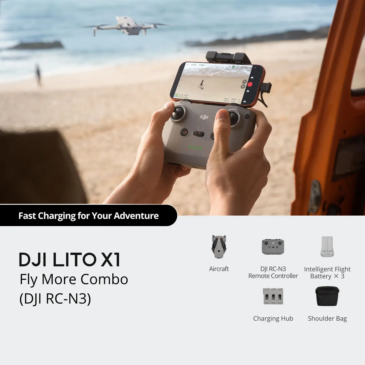 DJI Lito X1 Beginner-Friendly Premium Camera Drone - Image 13