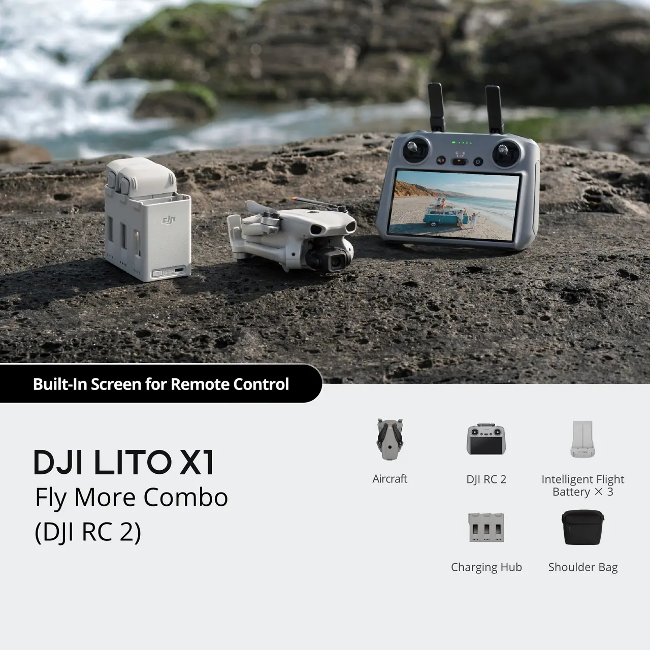 DJI Lito X1 Beginner-Friendly Premium Camera Drone - Image 15