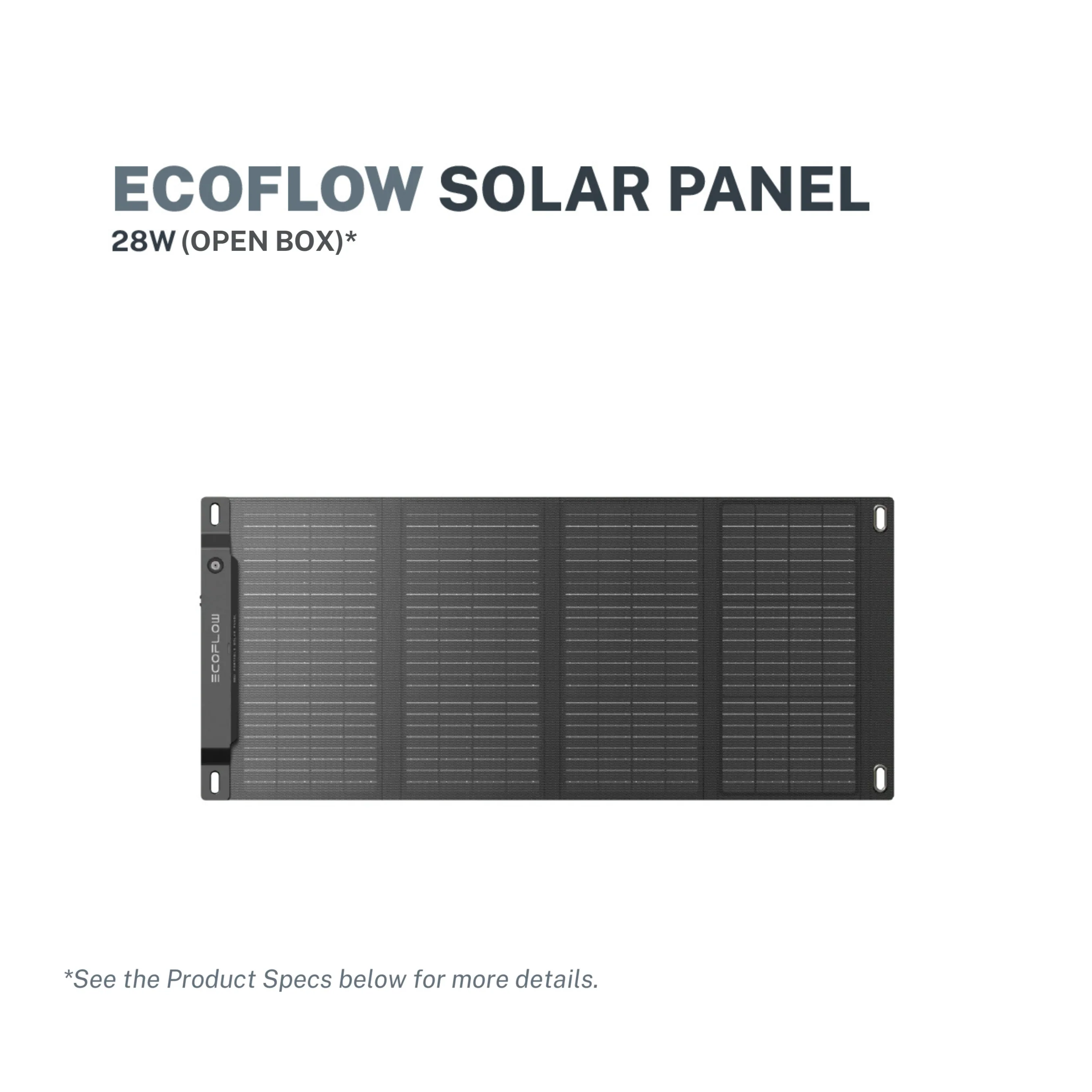 Ecoflow 28W Solar Panel (Open Box)