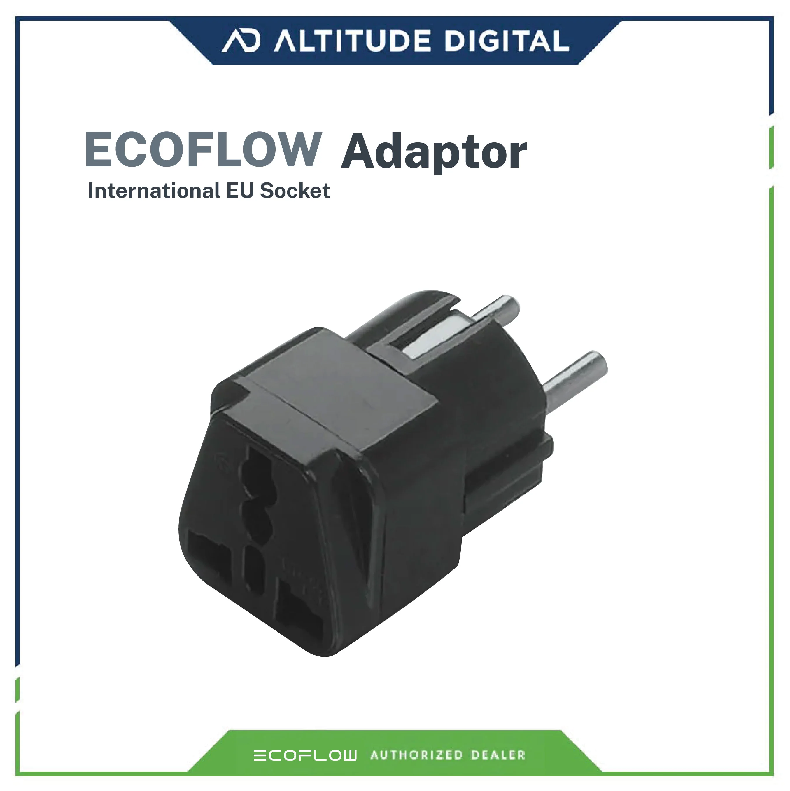 EcoFlow Adaptor International EU Socket - Image 2