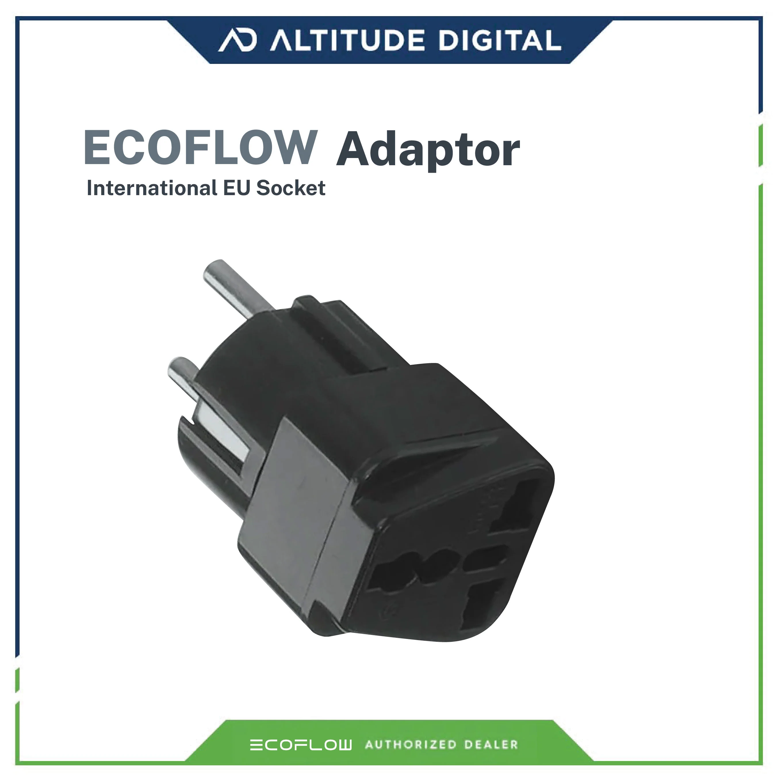 EcoFlow Adaptor International EU Socket - Image 3