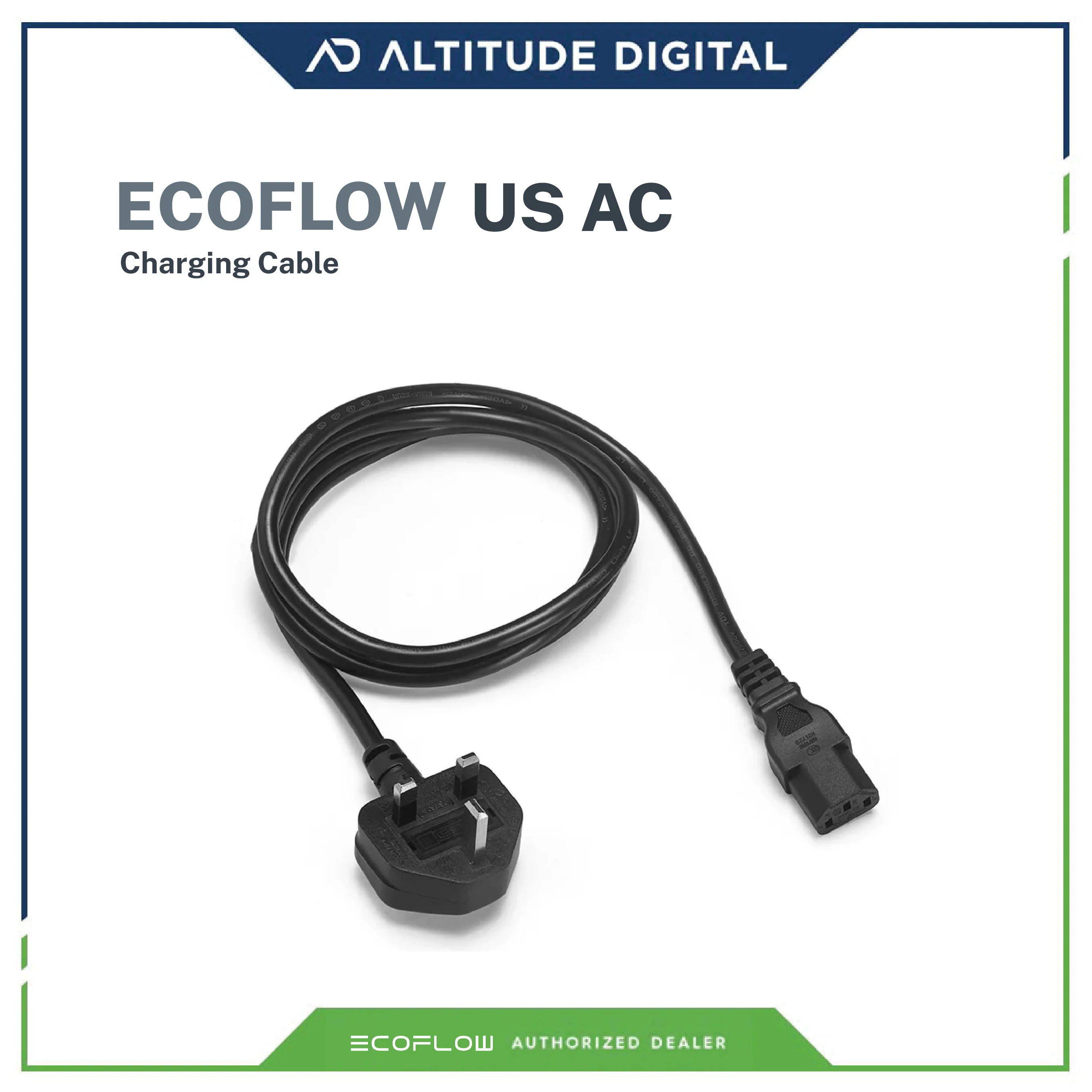 EcoFlow US AC Charging Cable - Image 2