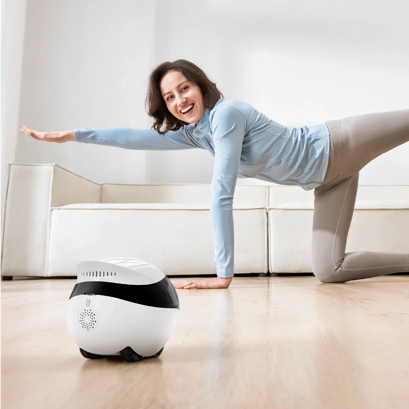 Enabot EBO Air 2 FamilyBot Dove White - Image 5