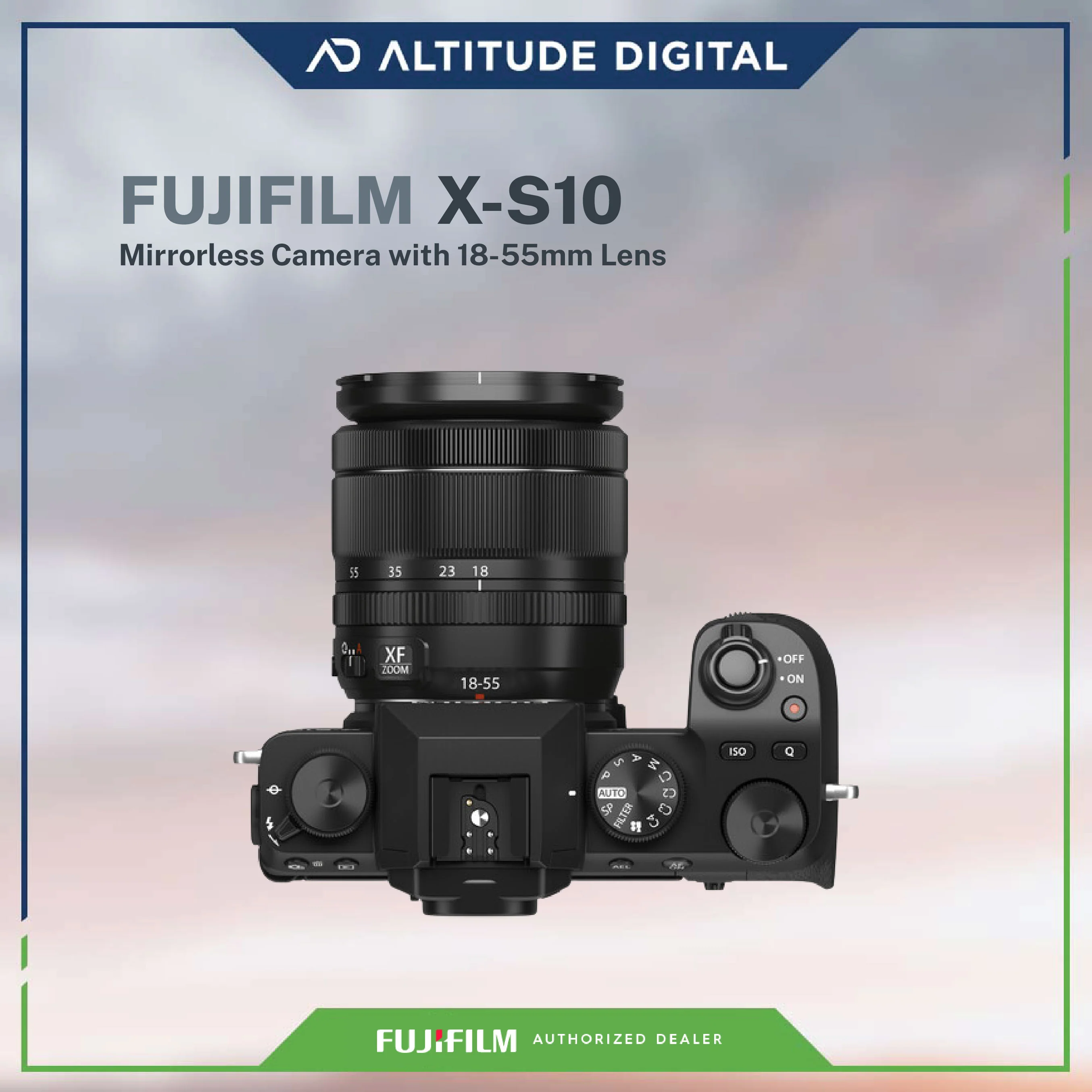 FUJIFILM X-S10 Mirrorless Camera with 18-55mm Lens - Image 4