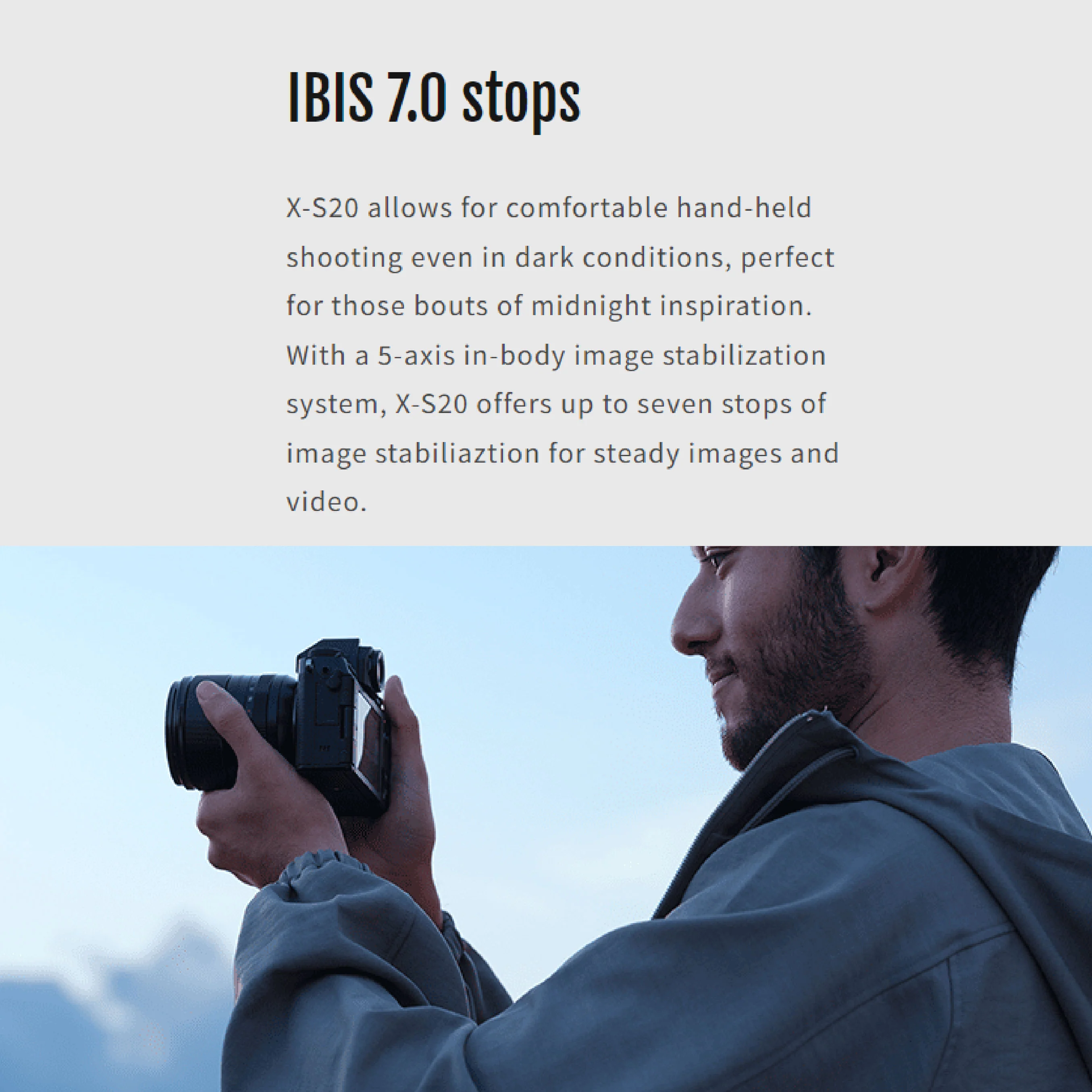 Fujifilm X-S20 Mirrorless Camera Body Only - Image 8