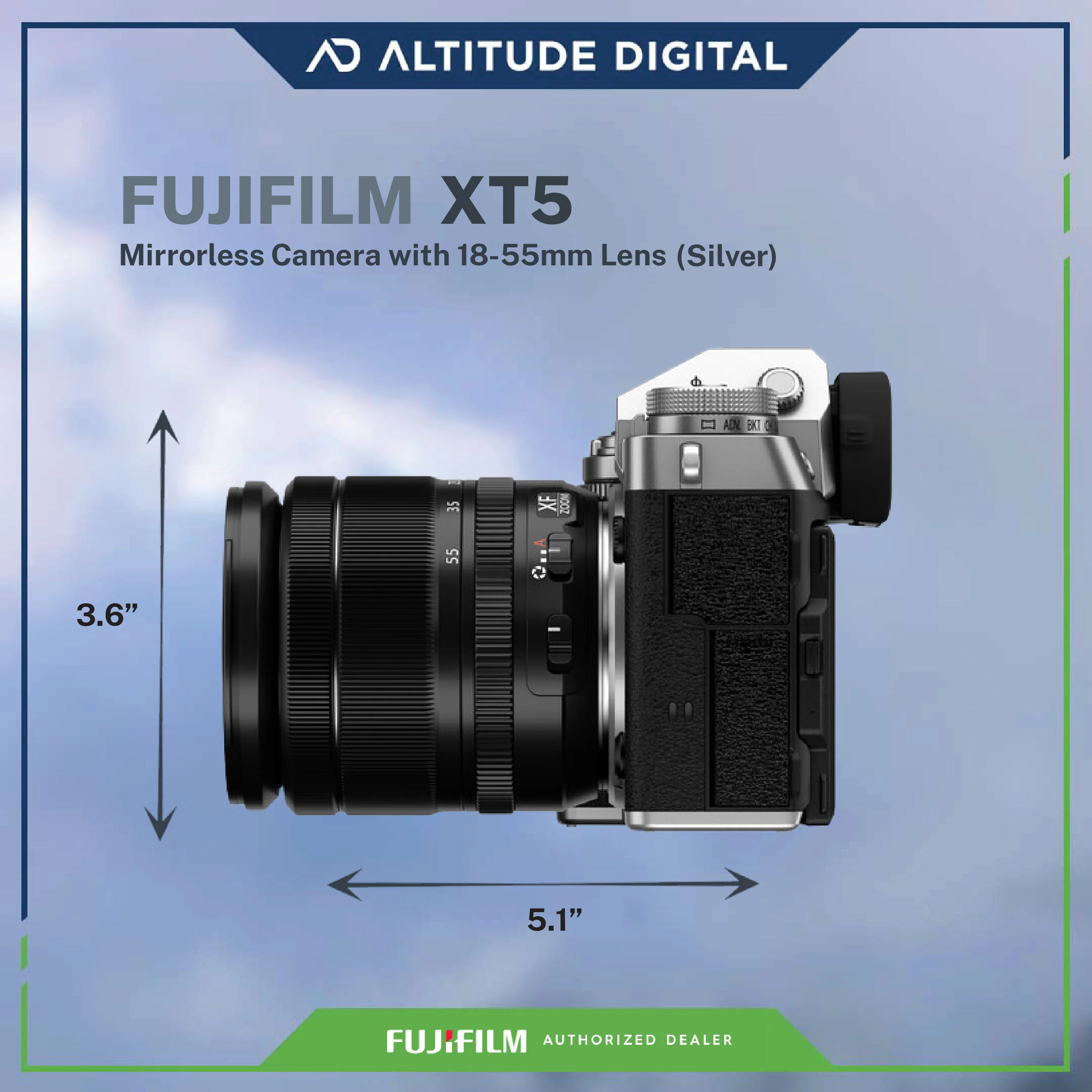 FUJIFILM X-T5 Mirrorless Camera with 18-55mm Lens - Image 7