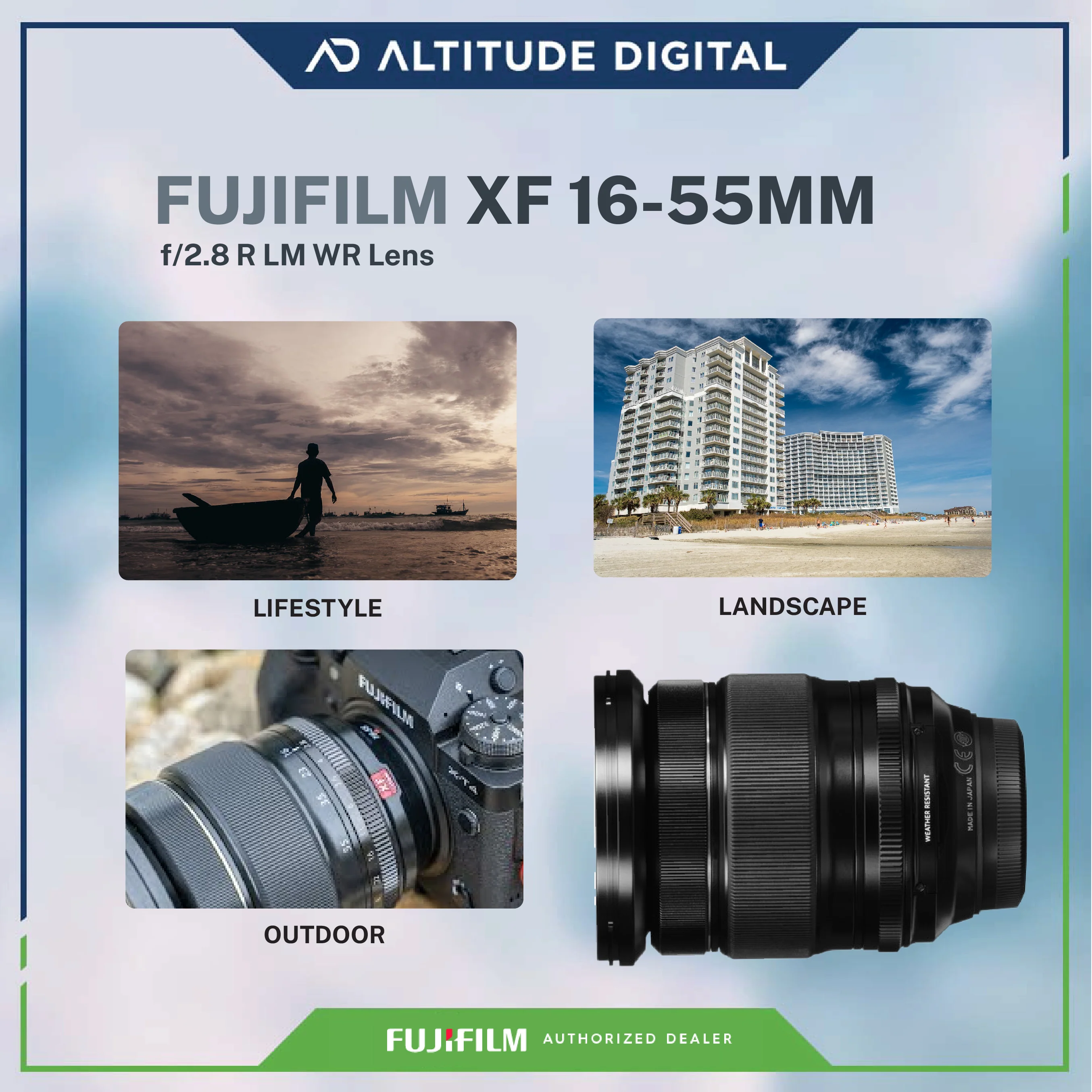 FUJIFILM XF 16-55mm f/2.8 R LM WR Lens - Image 8