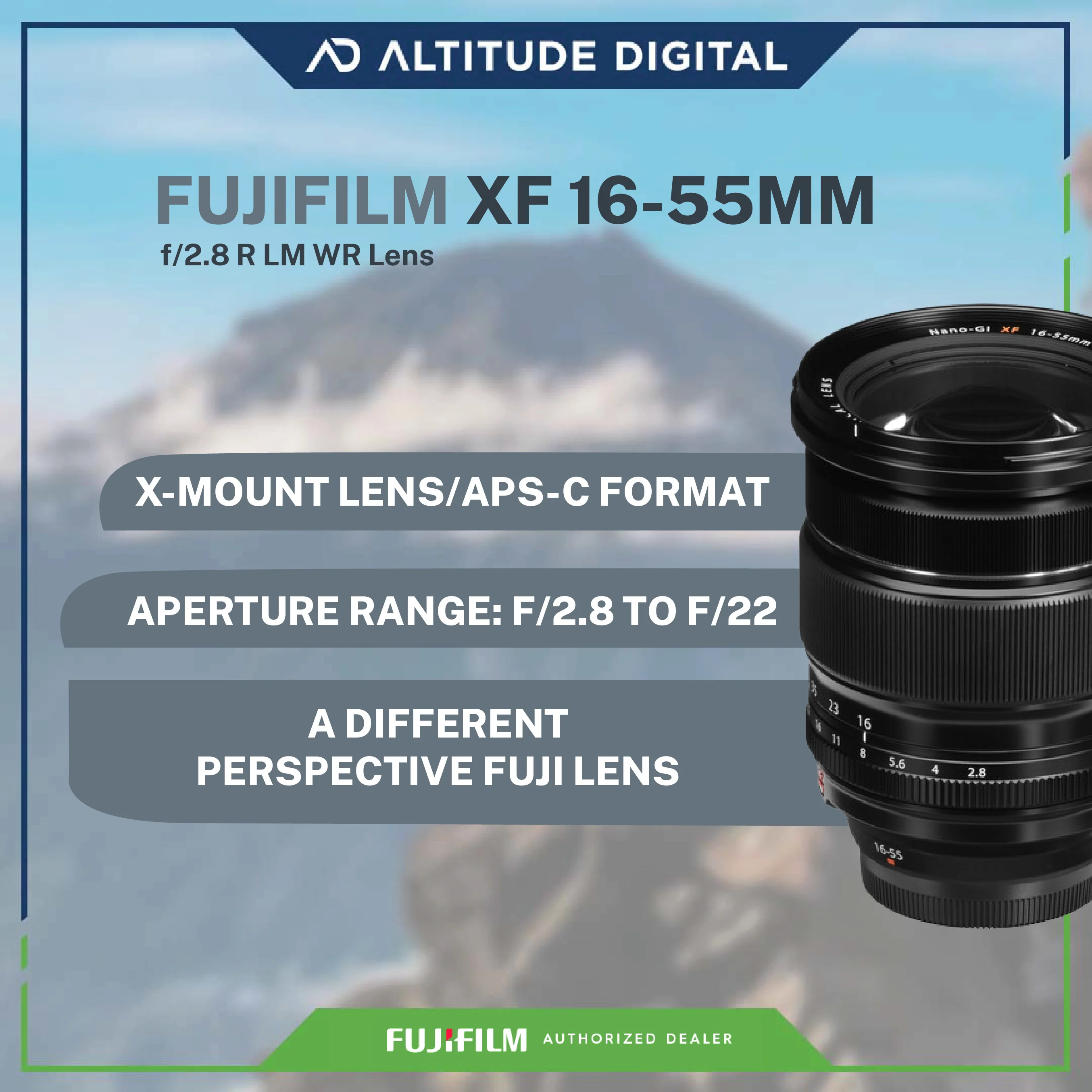 FUJIFILM XF 16-55mm f/2.8 R LM WR Lens - Image 9