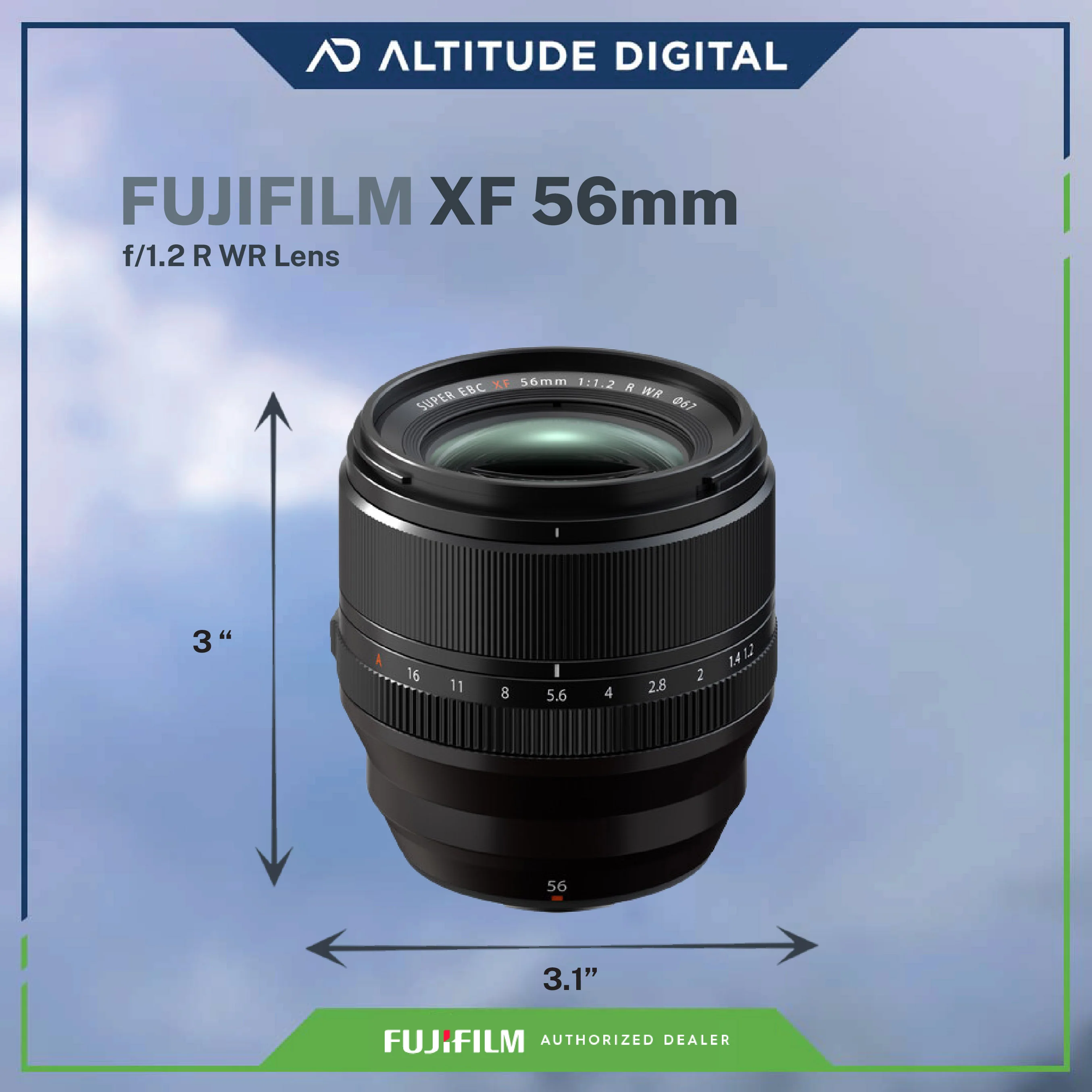 FUJIFILM XF 56mm f/1.2 R WR Lens - Image 5