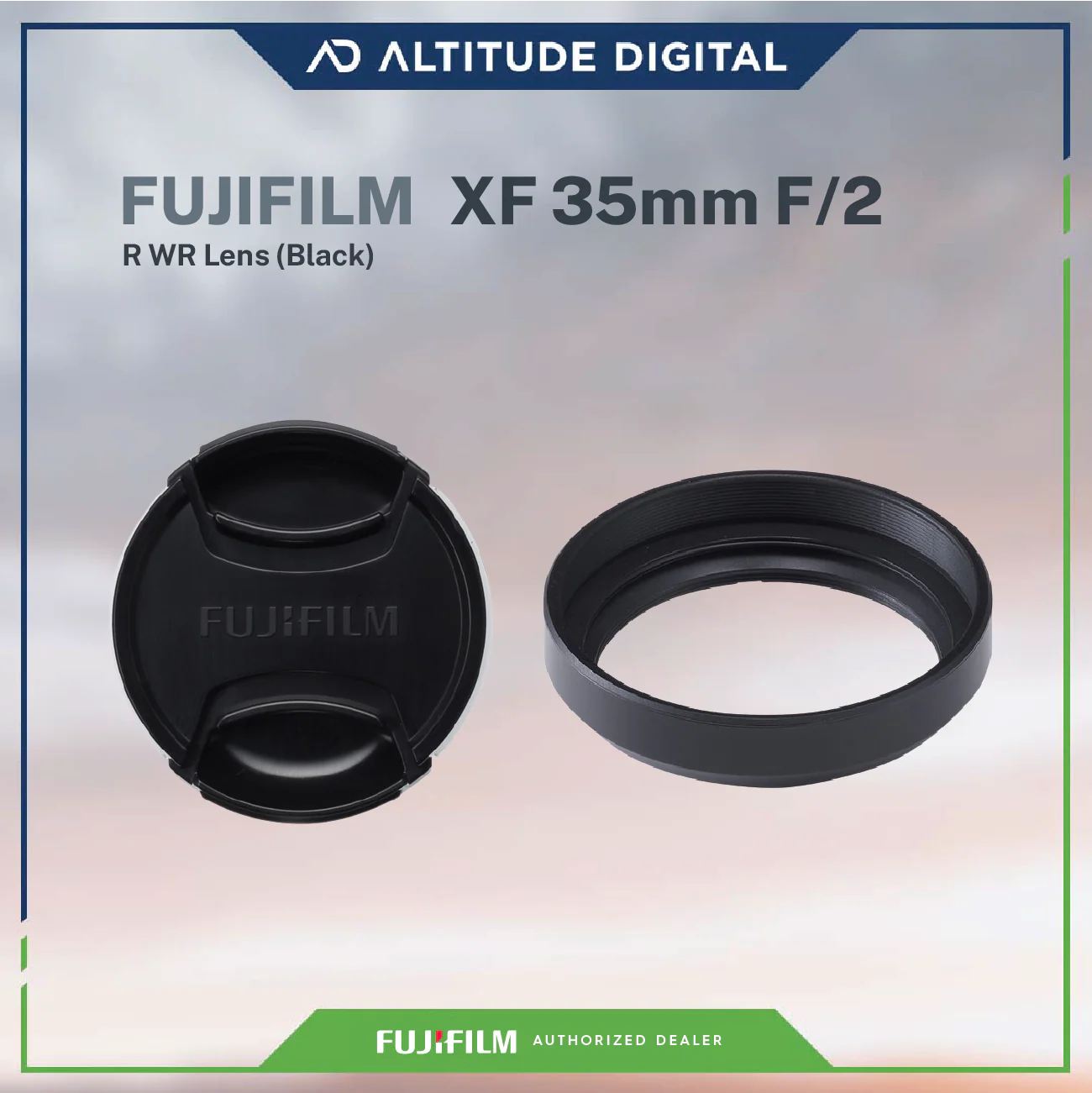 FUJIFILM XF35 F2 R WR - Black - Image 4