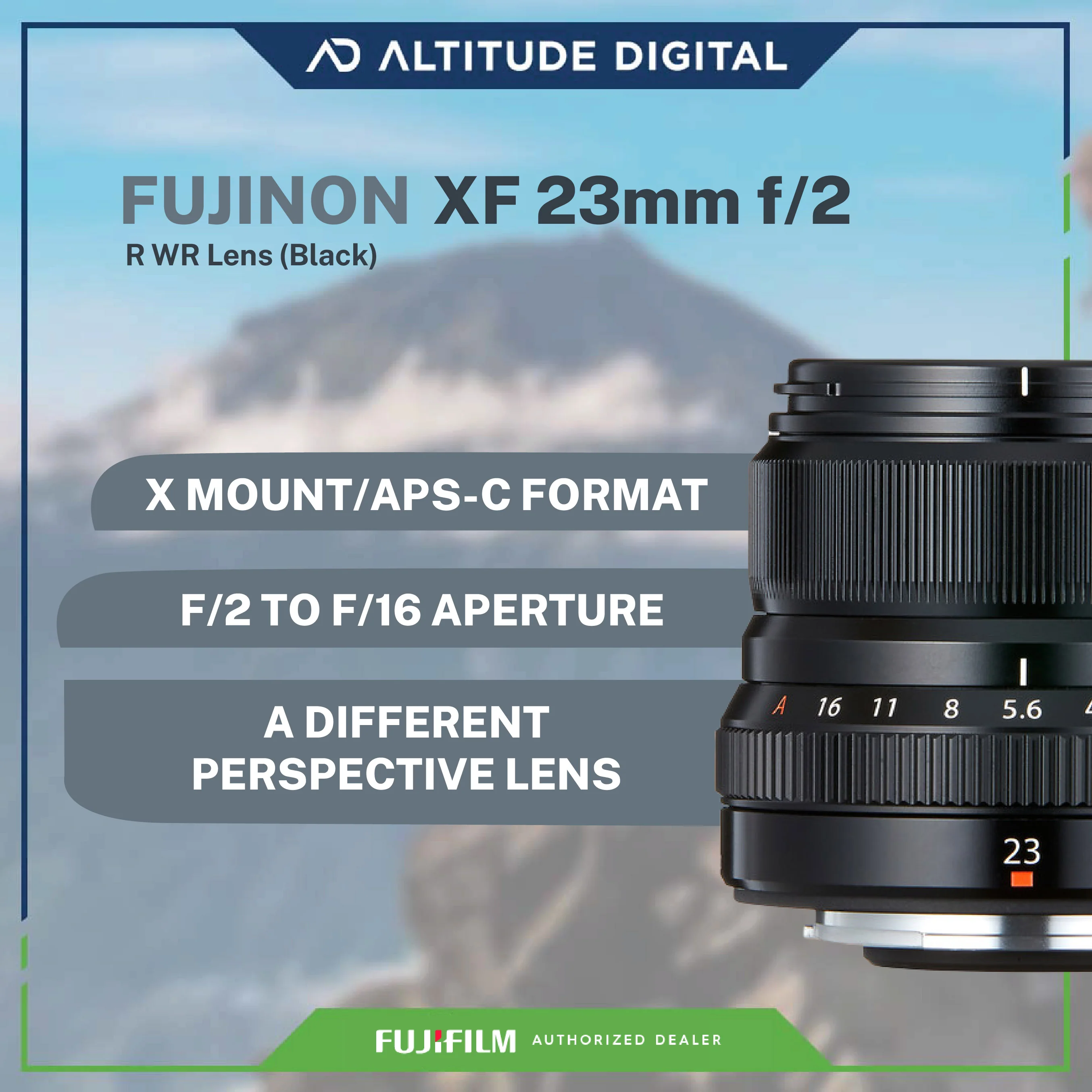 FUJINON XF 23mm F2 R WR - Image 9