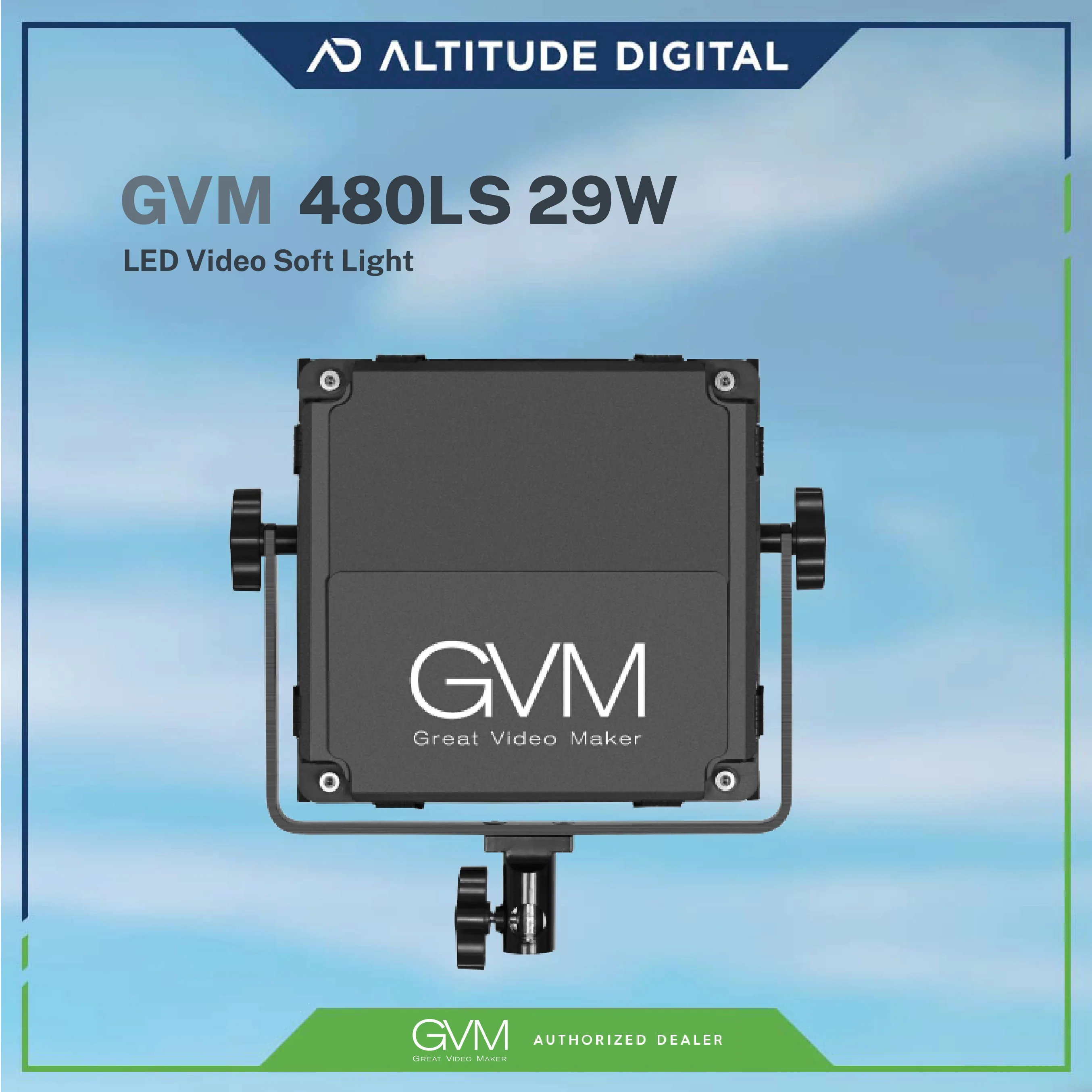 GVM 480LS 29W Bi-Color LED Panel - Image 3