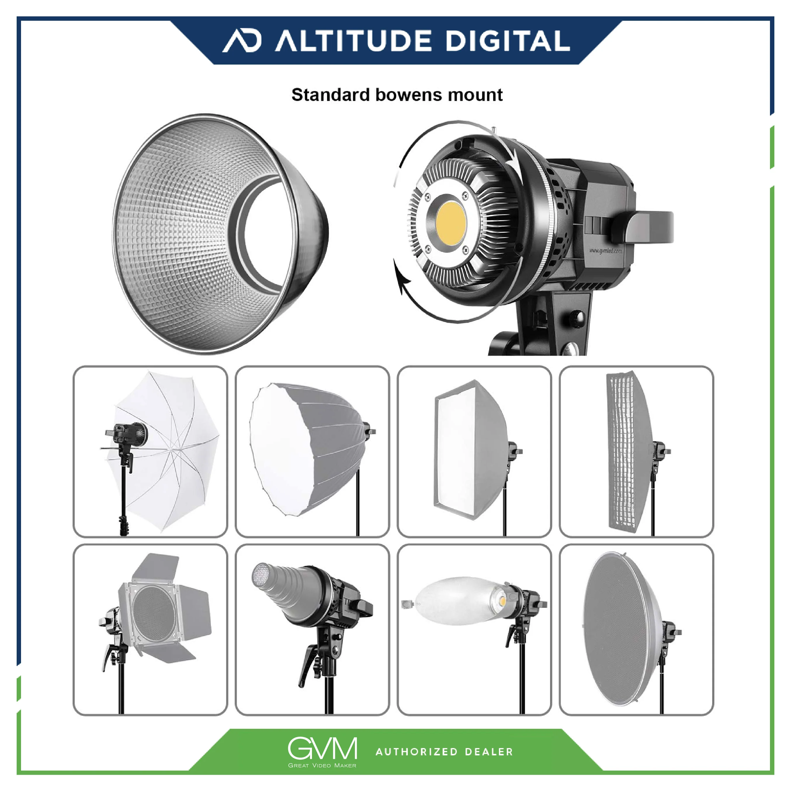 GVM P80S 80W High Power Led Lights - Image 6