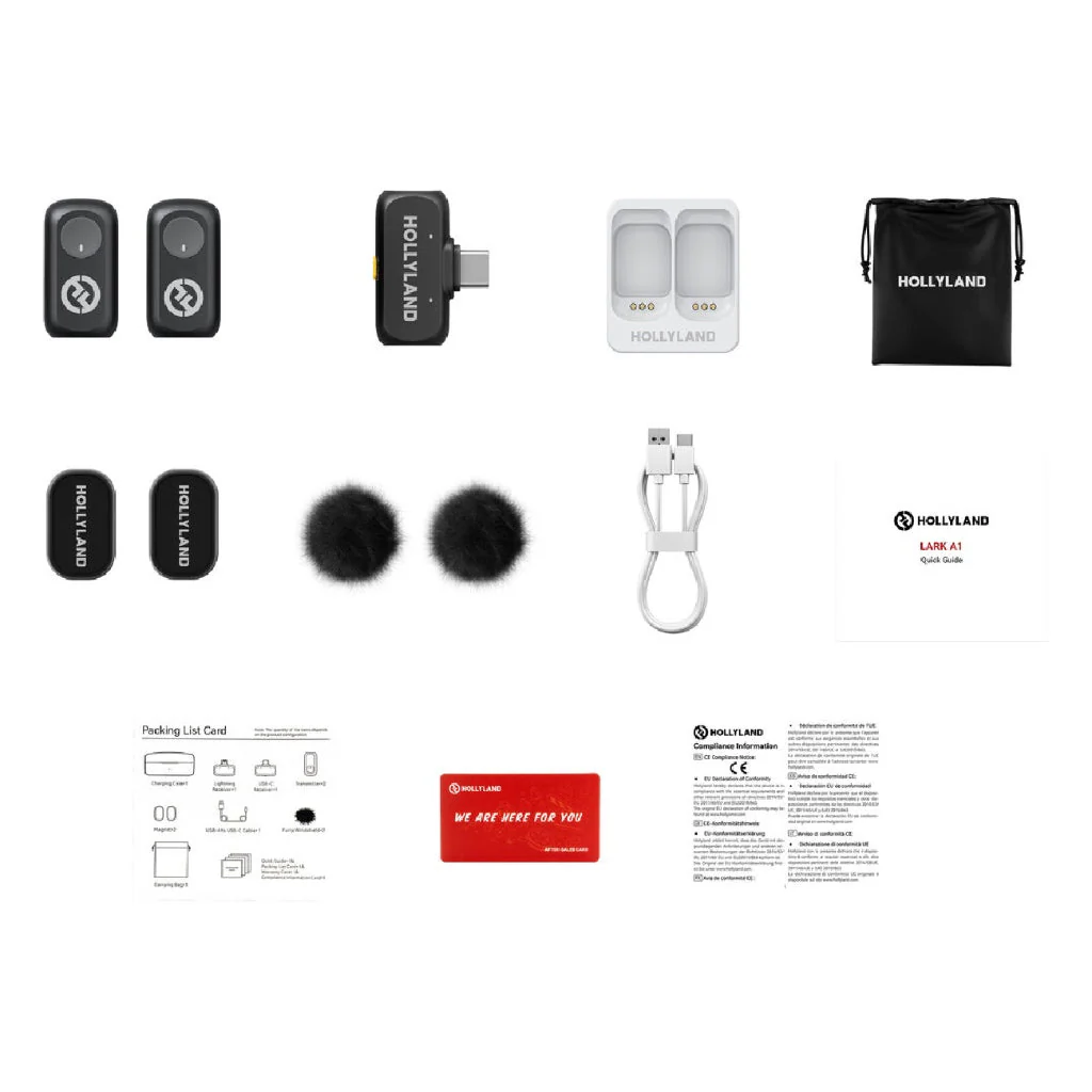 Hollyland Lark A1 Mini Duo w/ USB-C Plug - Image 4