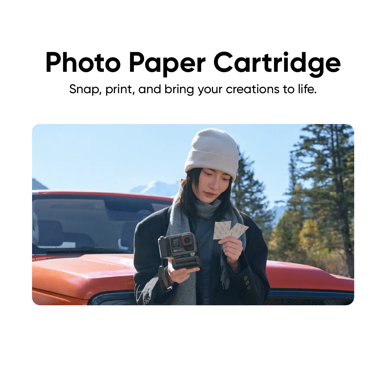 Insta360 Ace Pro 2 Photo Paper Cartridge Unwatermarked - Image 4