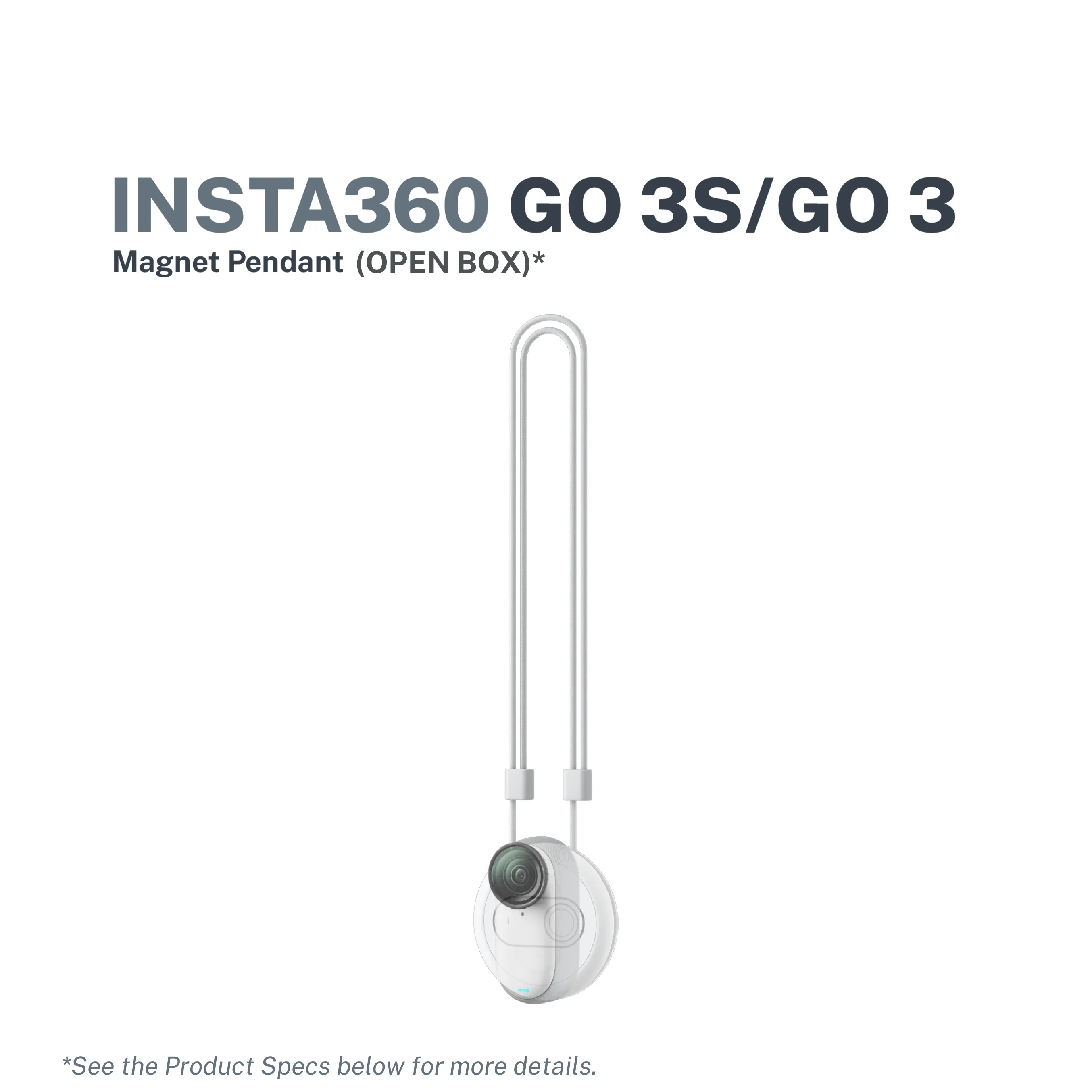 Insta360 GO 3 / GO 3s Magnet Pendant (Open Box)