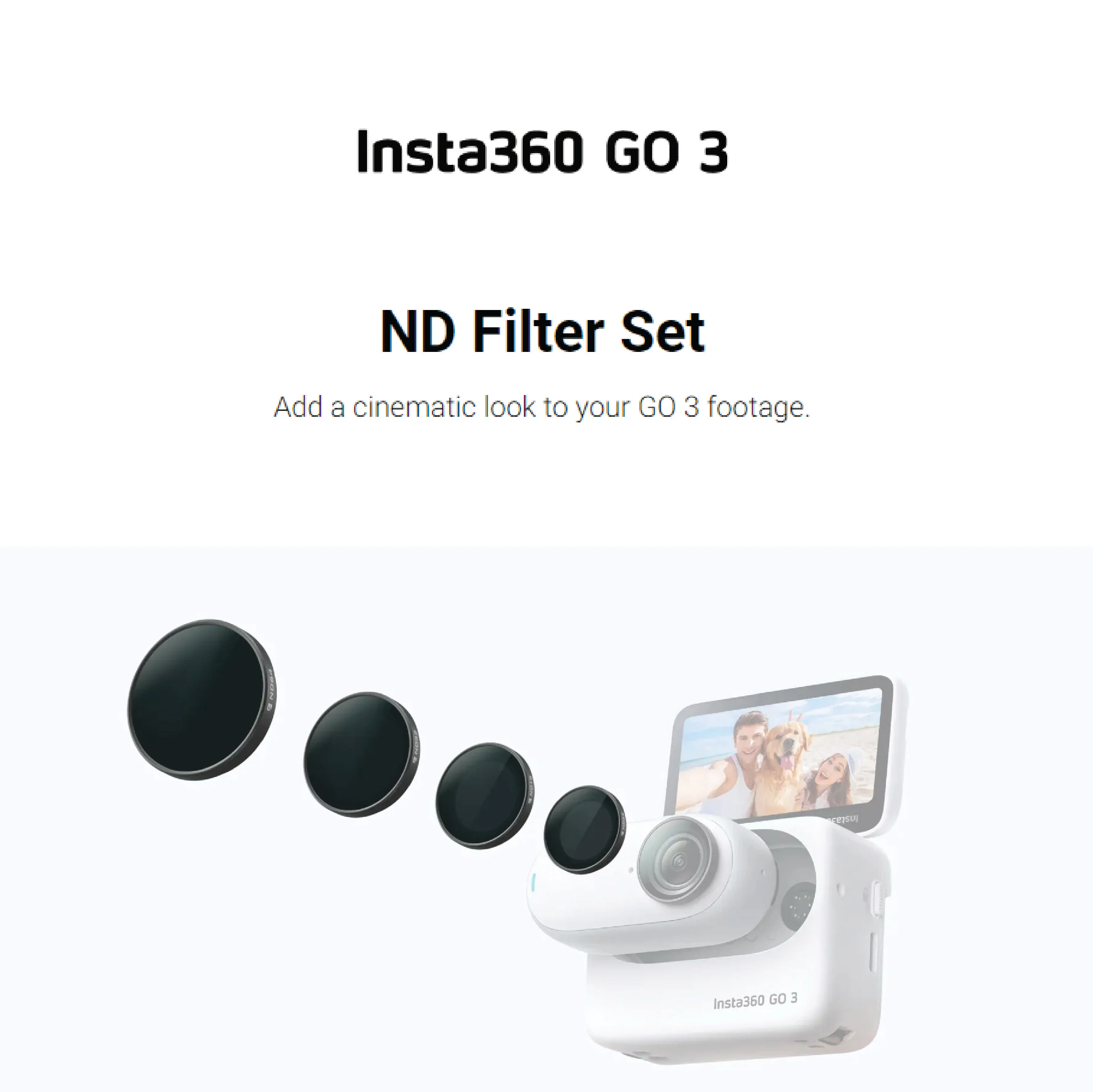 Insta360 GO 3/ GO 3S ND Filter Set - Image 3