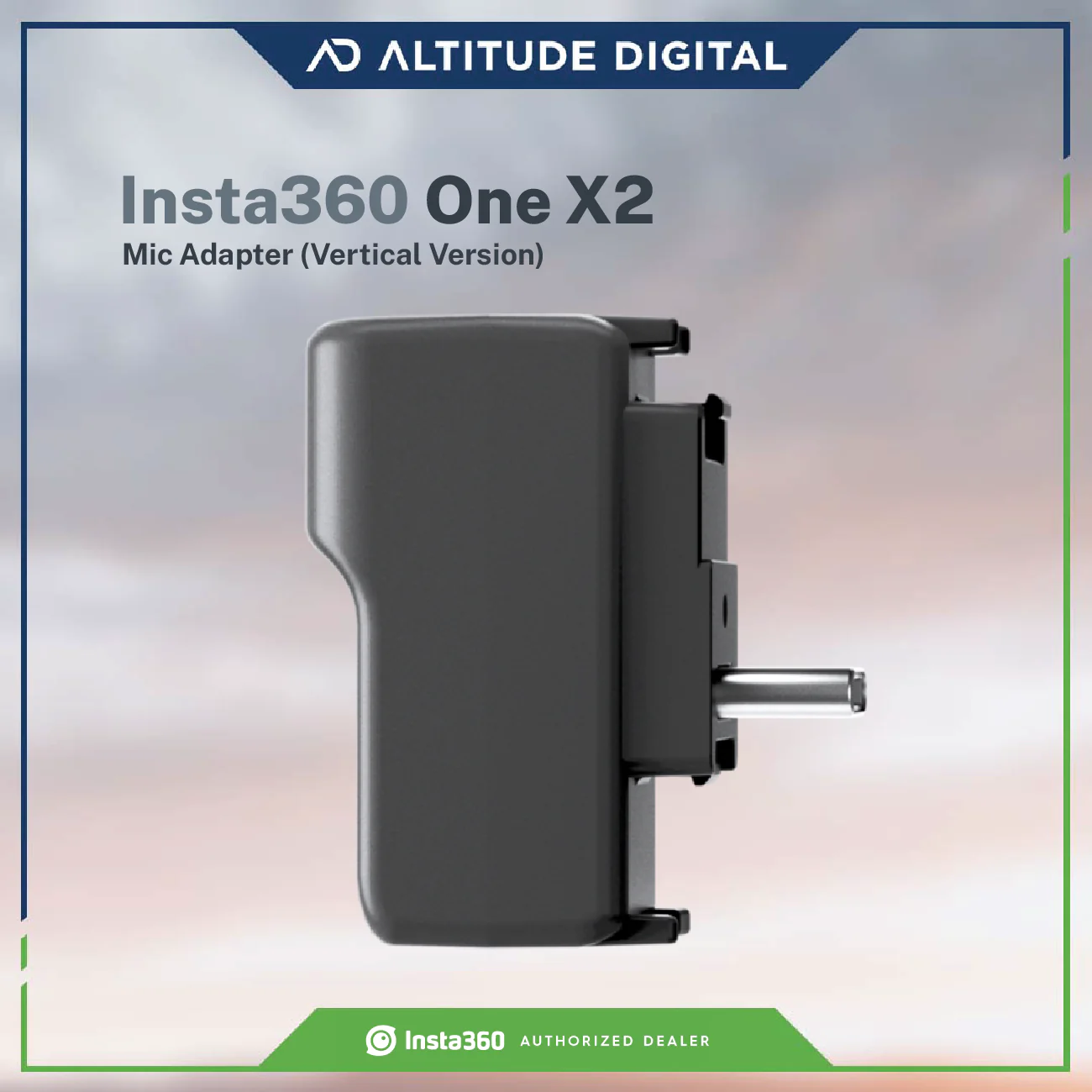 Insta360 Mic Adapter (Vertical Version) - ONE X2,ONE RS 1-Inch 360 Edition - Image 4