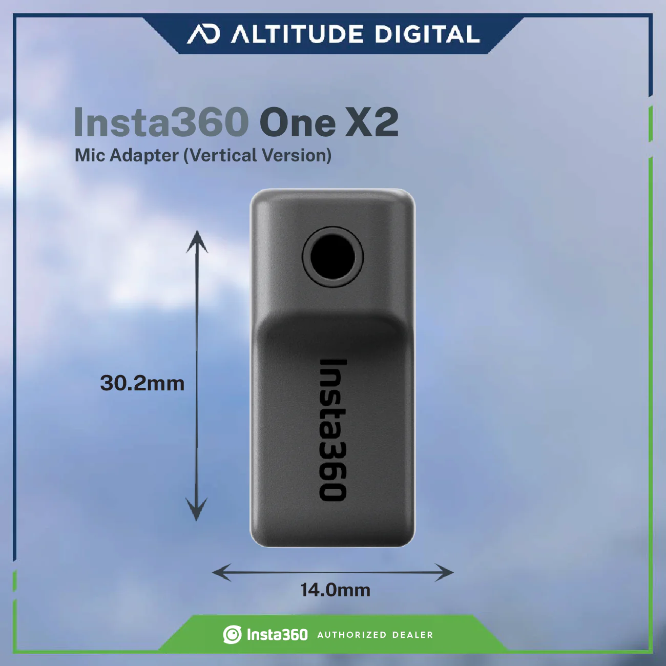 Insta360 Mic Adapter (Vertical Version) - ONE X2,ONE RS 1-Inch 360 Edition - Image 5