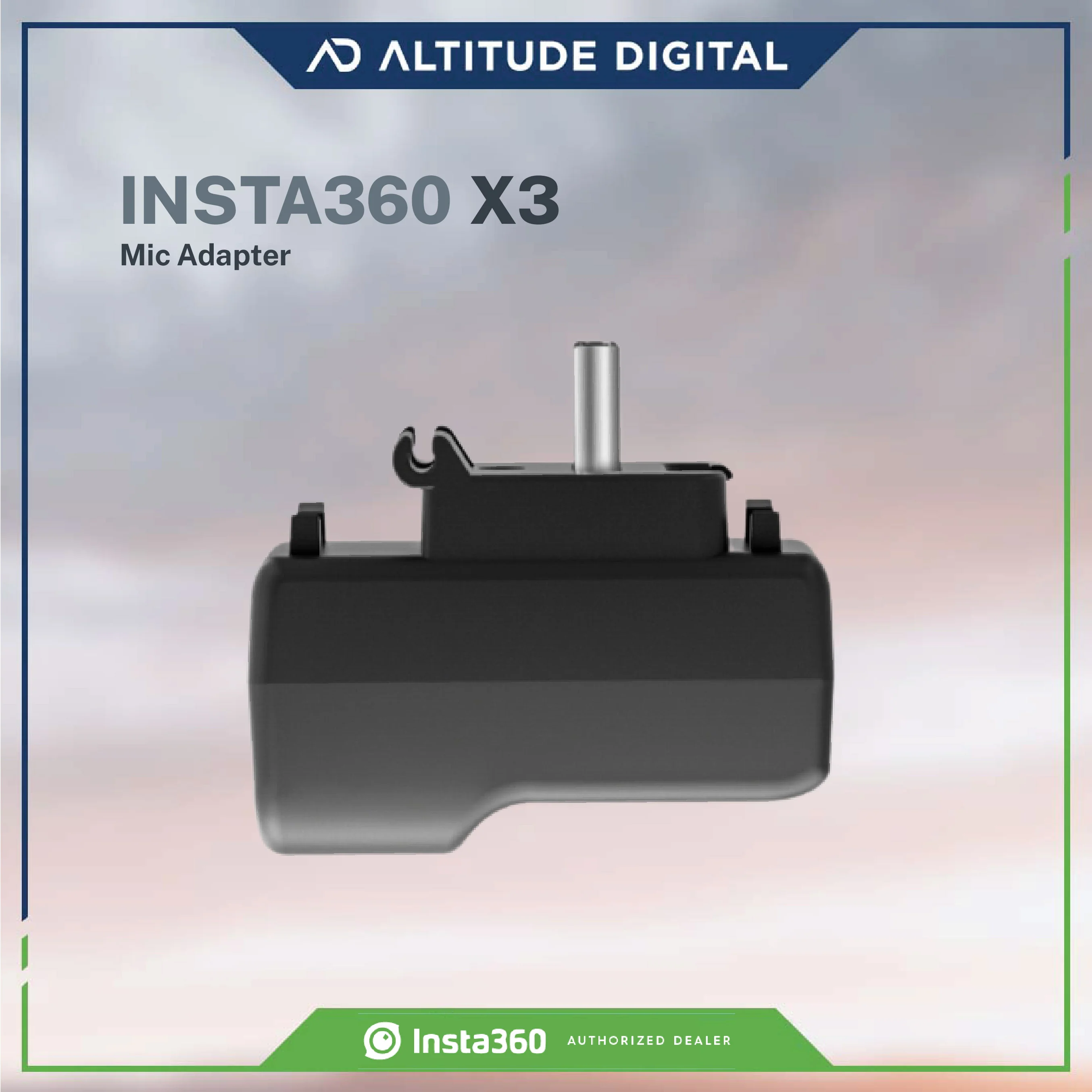 Insta360 Microphone Adapter for X3 - Image 4