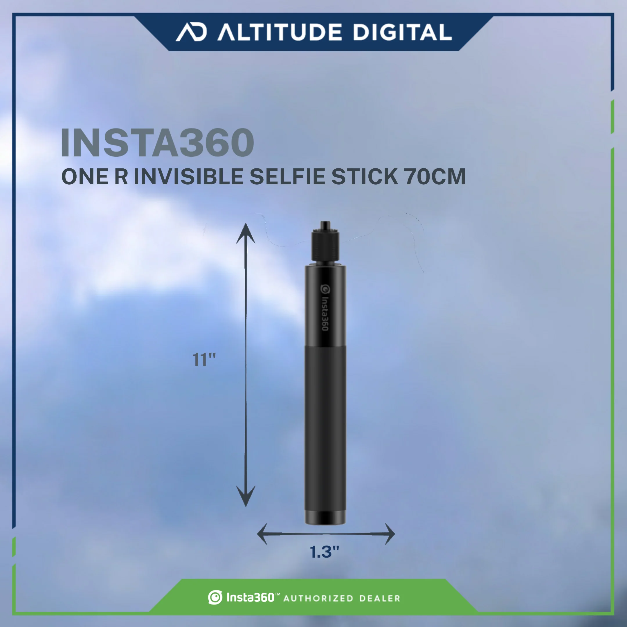 Insta360 ONE R Invisible Selfie Stick 70cm - Image 4