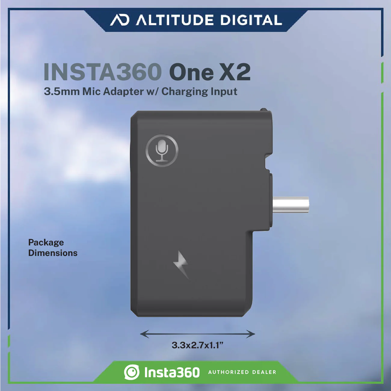 Insta360 ONE X2 Dual 3.5mm USB-C Adapter - Image 5