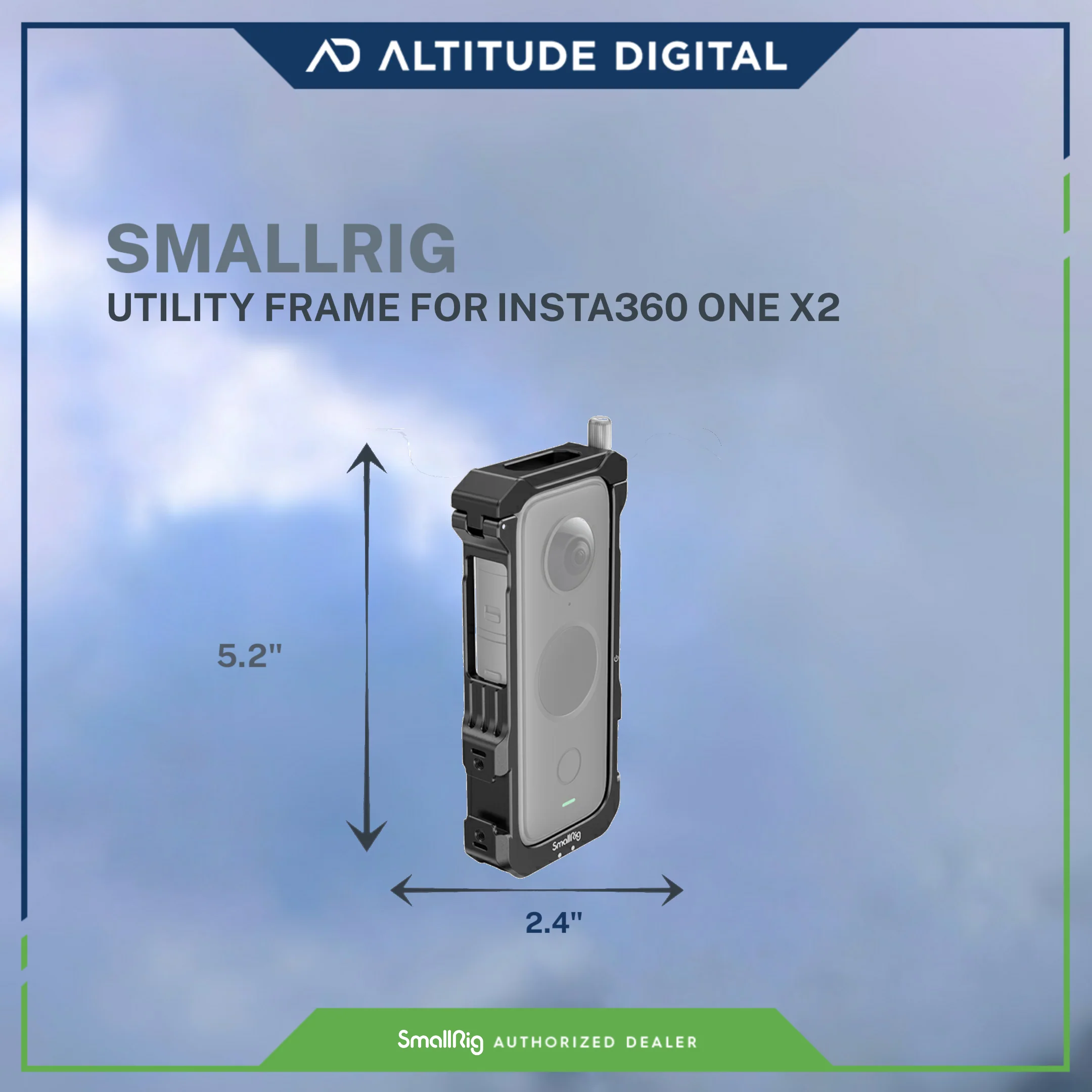 Insta360 ONE X2 SmallRig Utility Frame - Image 5