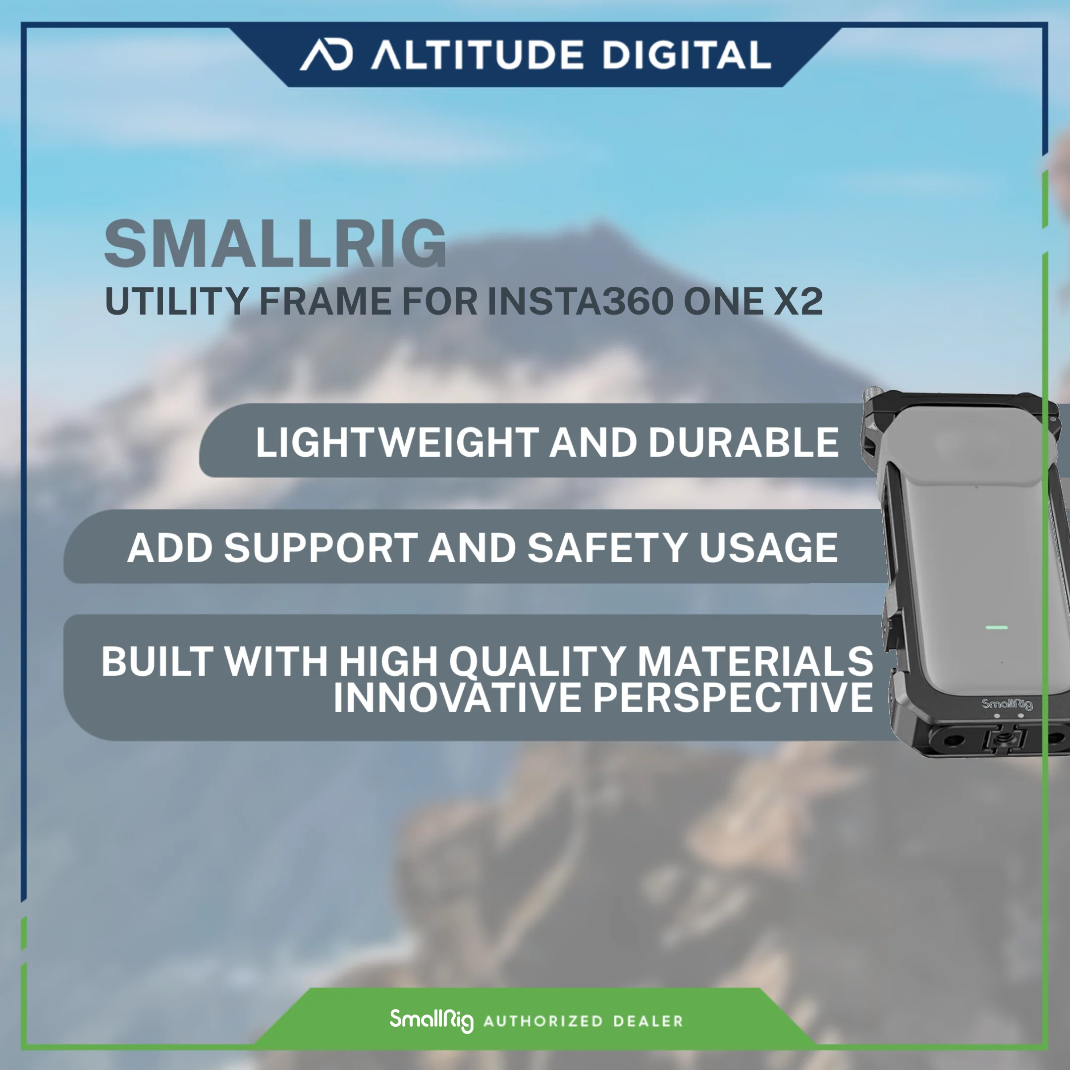 Insta360 ONE X2 SmallRig Utility Frame - Image 8