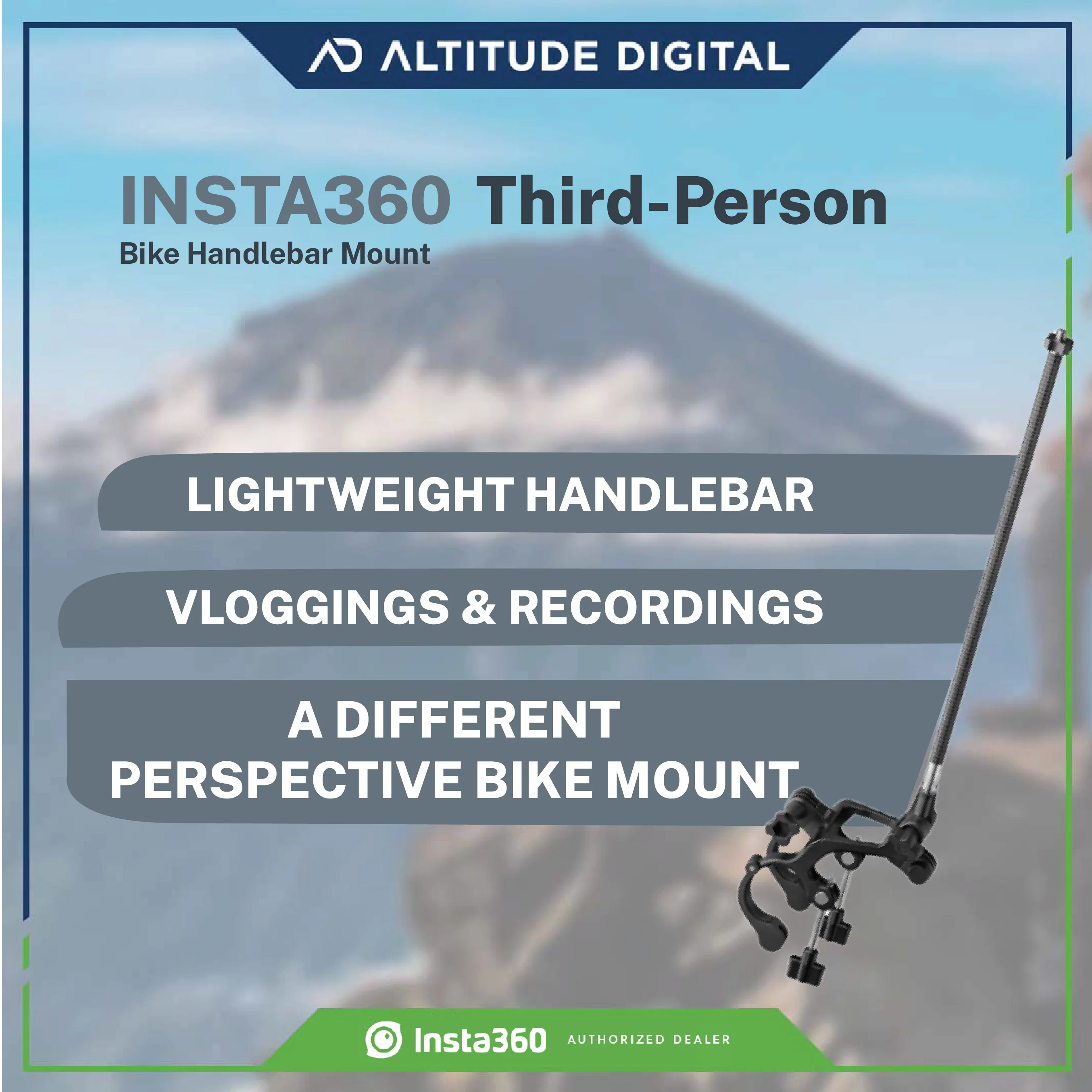 Insta360 Third-Person Bike Handlebar Mount - Image 8
