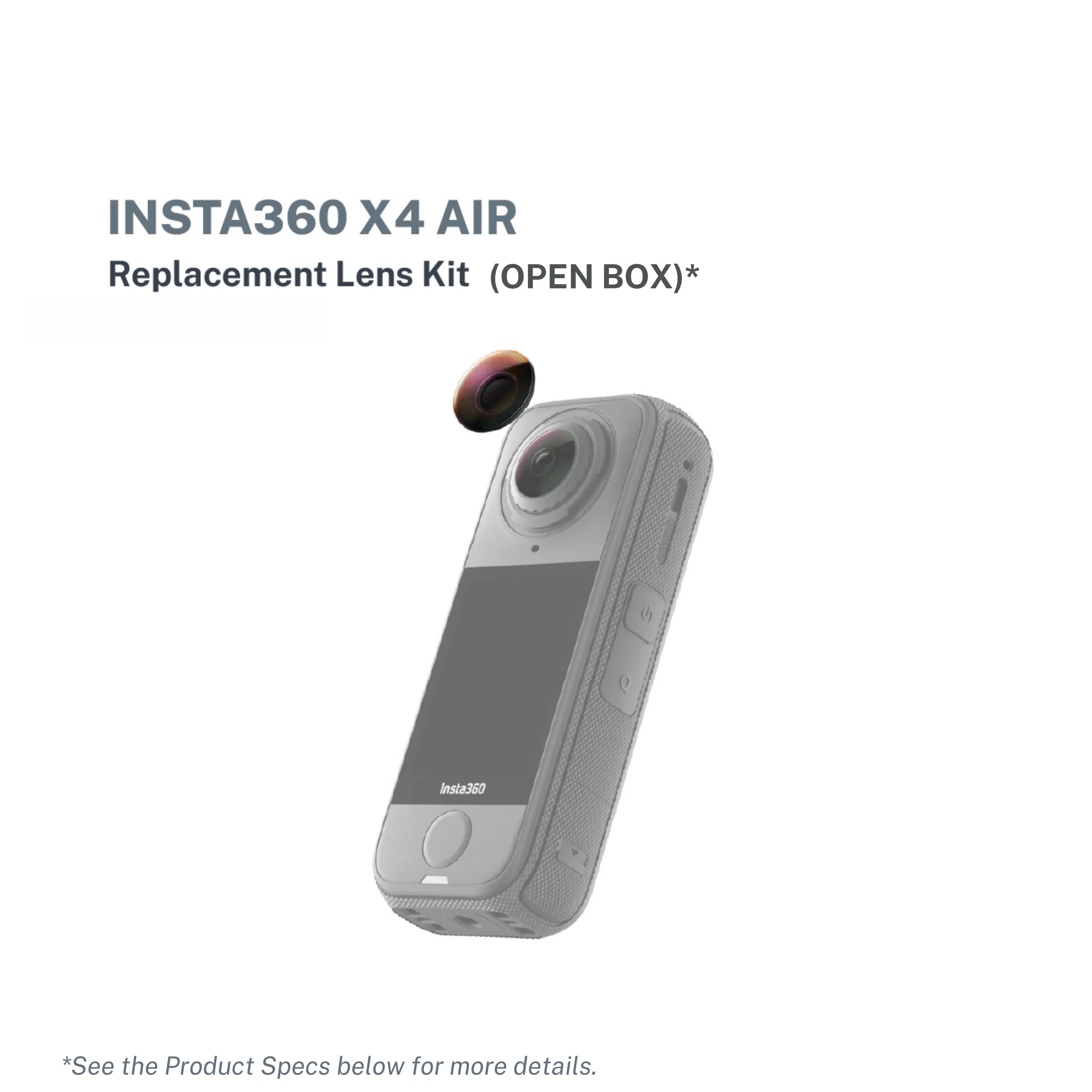 Insta360 X4 Air Replacement Lens Kit (Open Box)