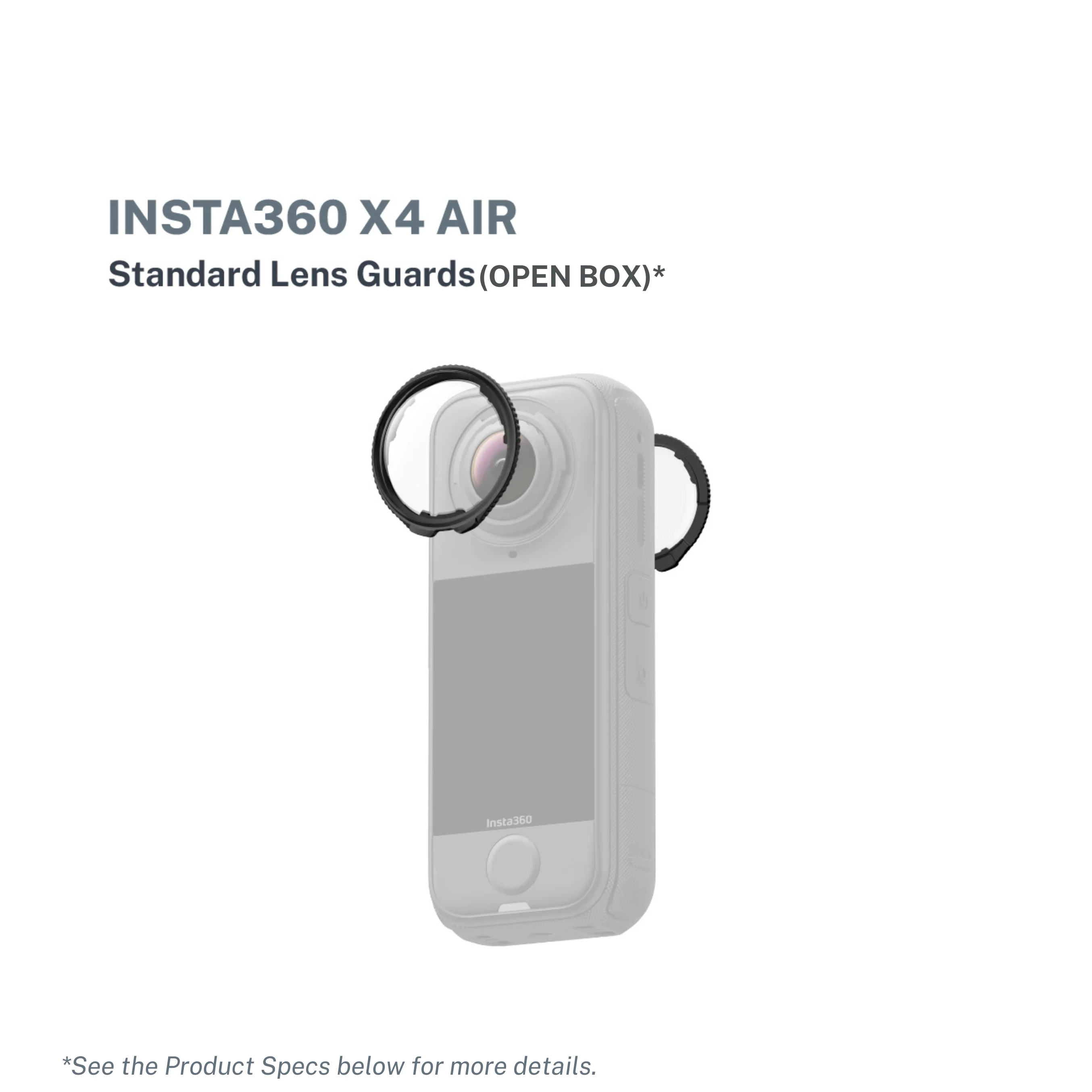 Insta360 X4 Air Standard Lens Guards (Open Box)