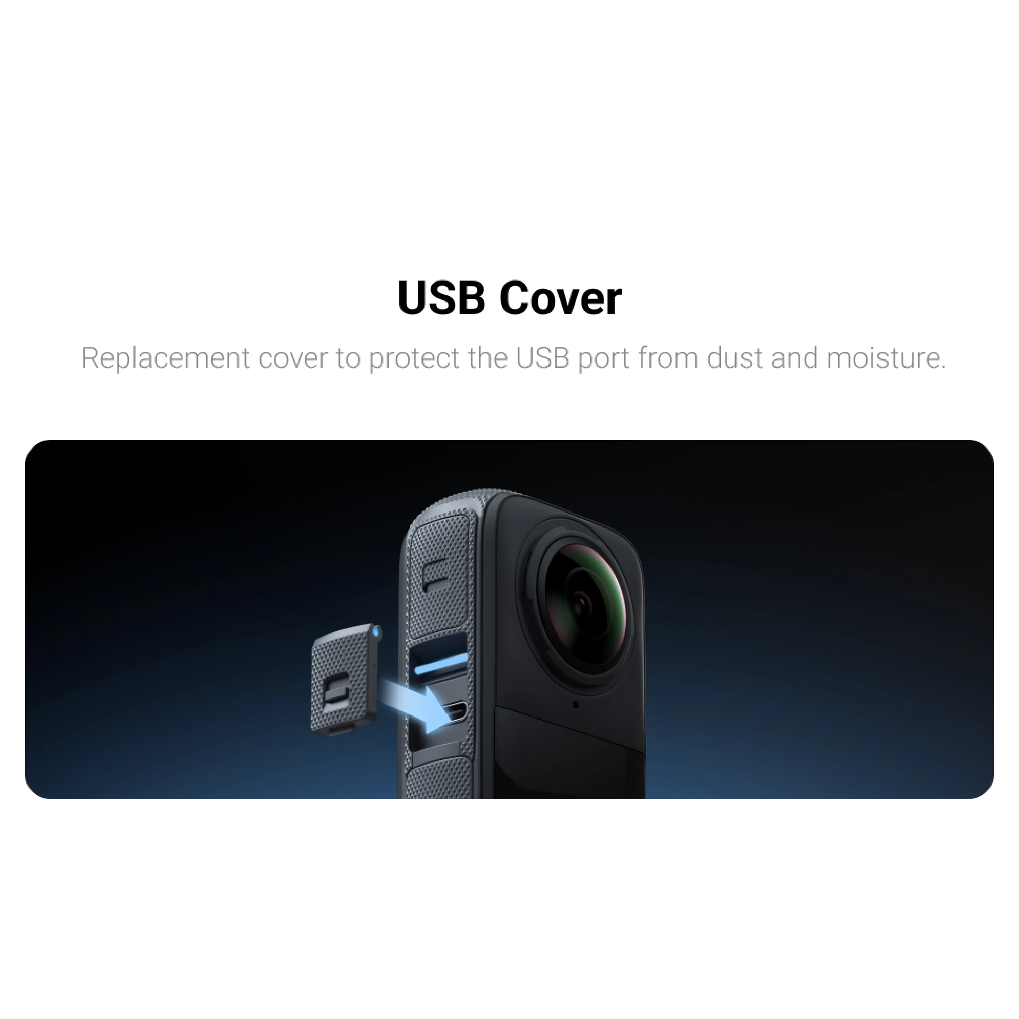 Insta360 X4 USB Cover - Image 3