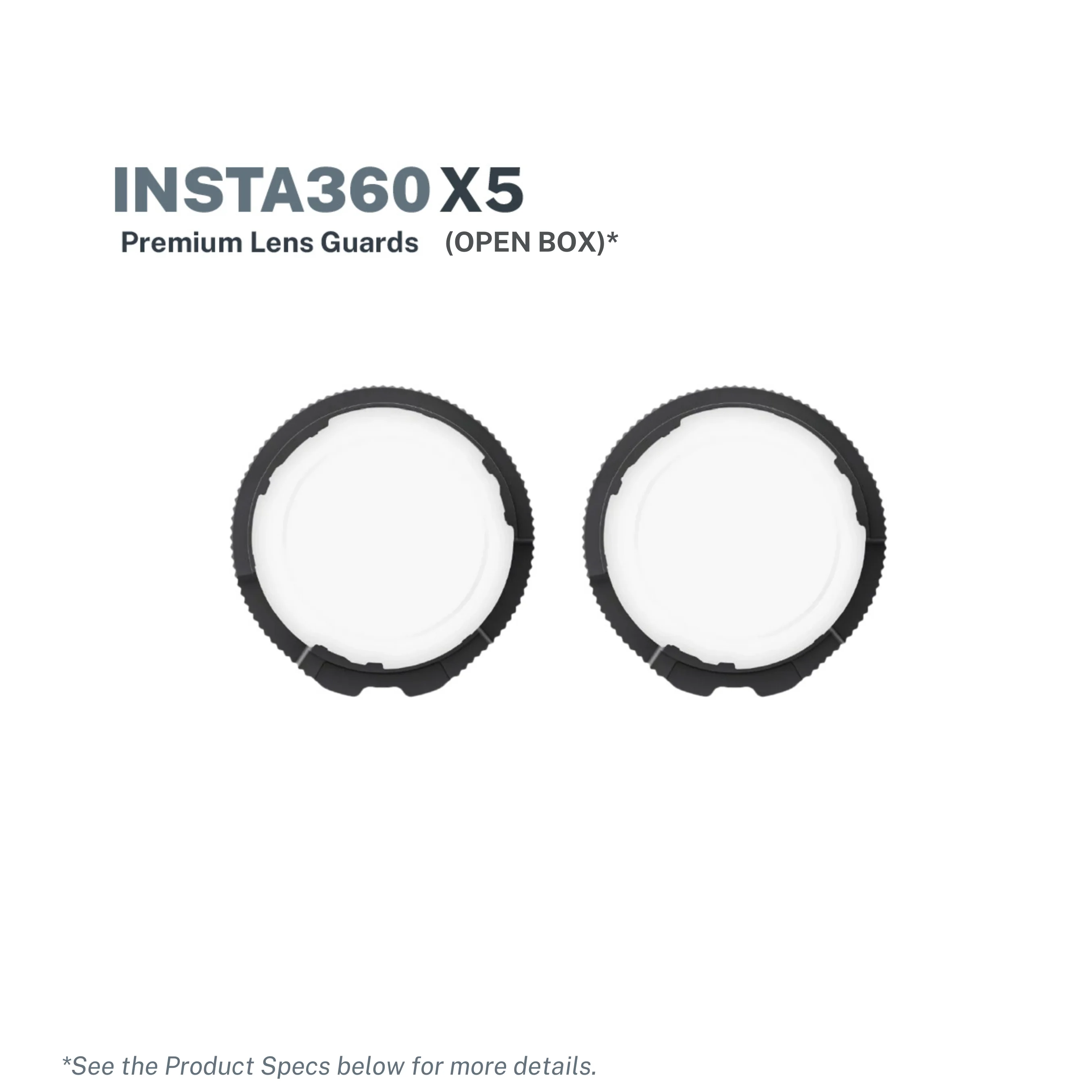 Insta360 X5 Premium Lens Guards (Open Box)