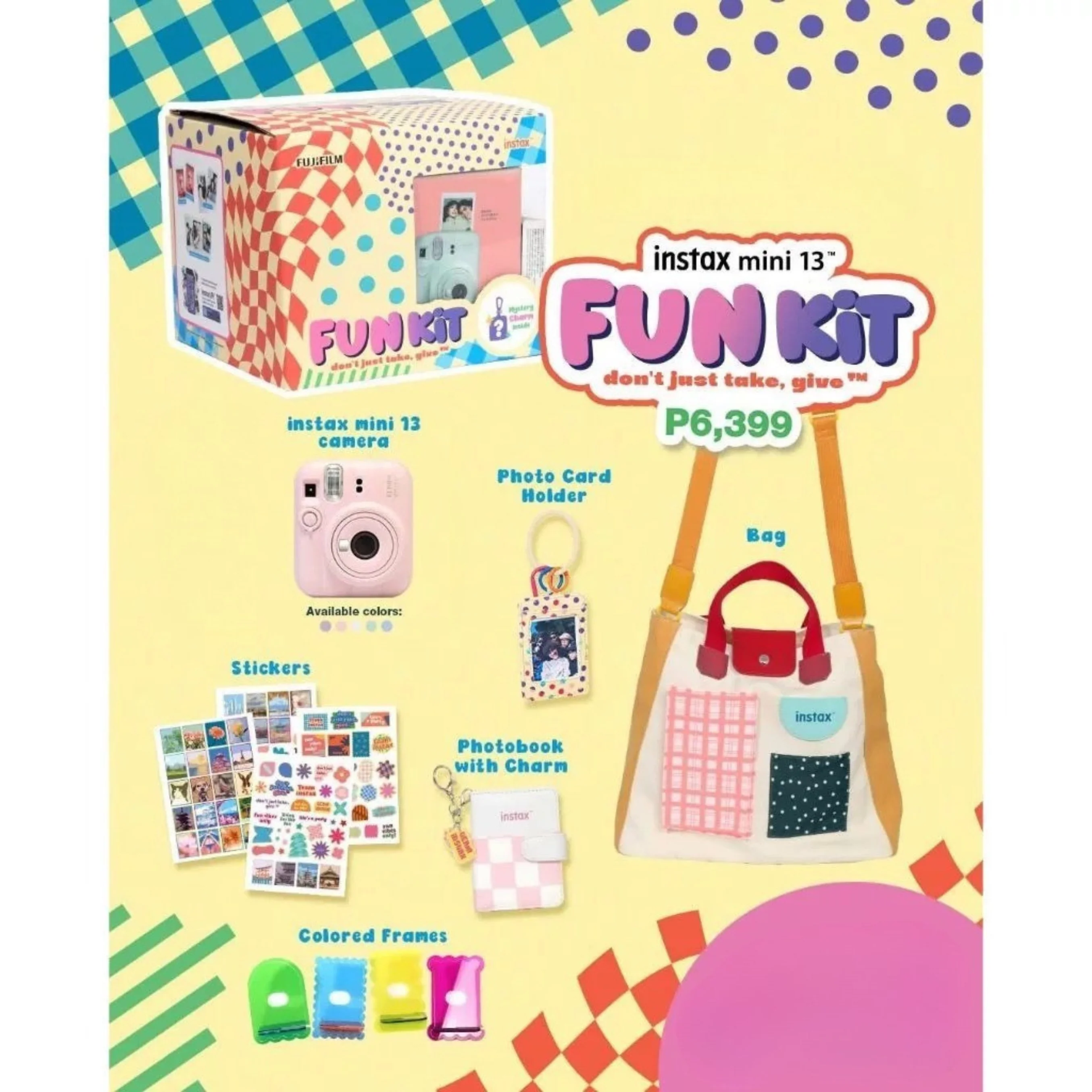 Instax Mini 13 Funkit Instant Camera Package - Image 3