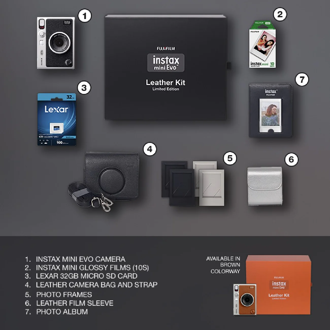 Instax Mini Evo Leather Kit - Image 11
