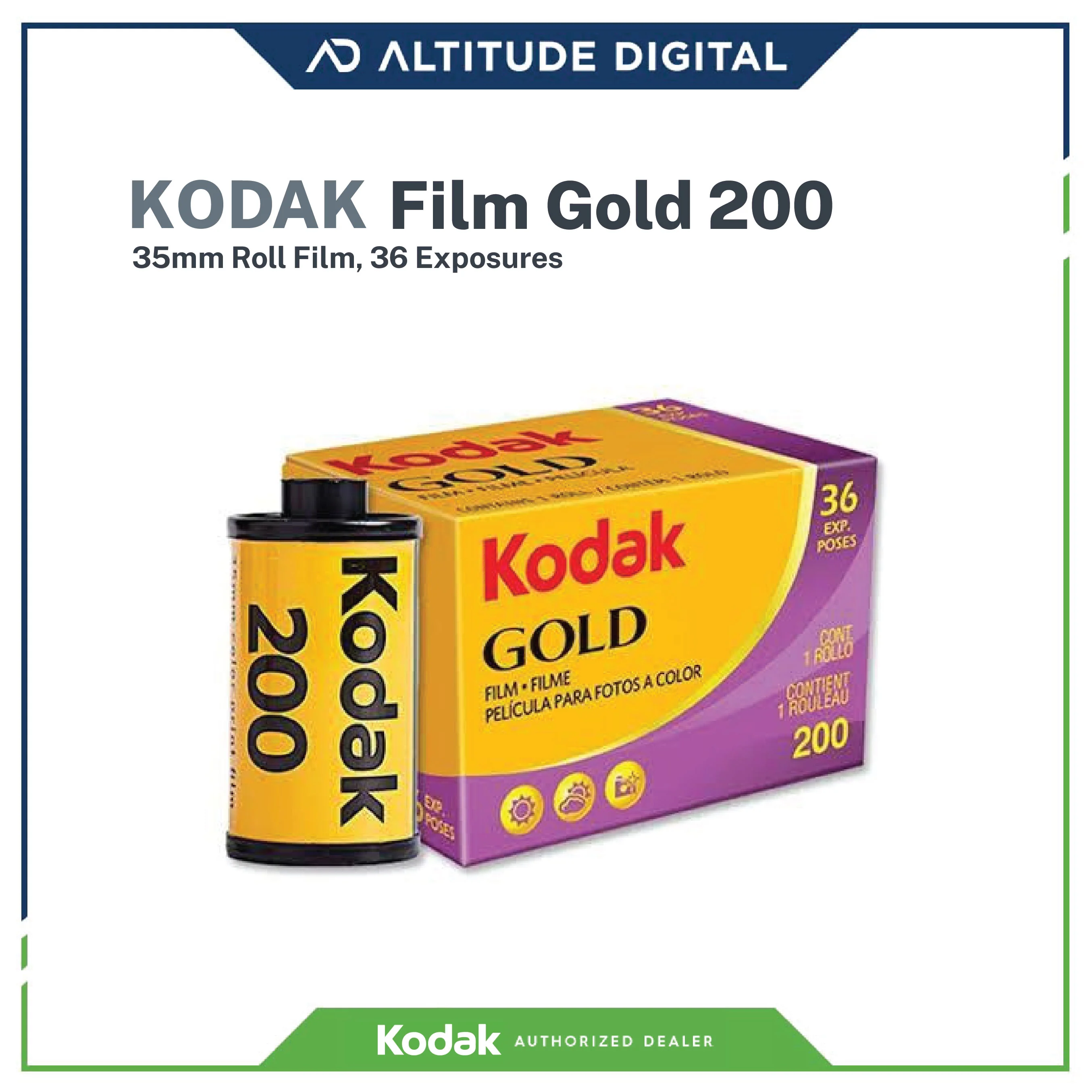 Kodak Film Gold 200 Color Film Roll - Image 2