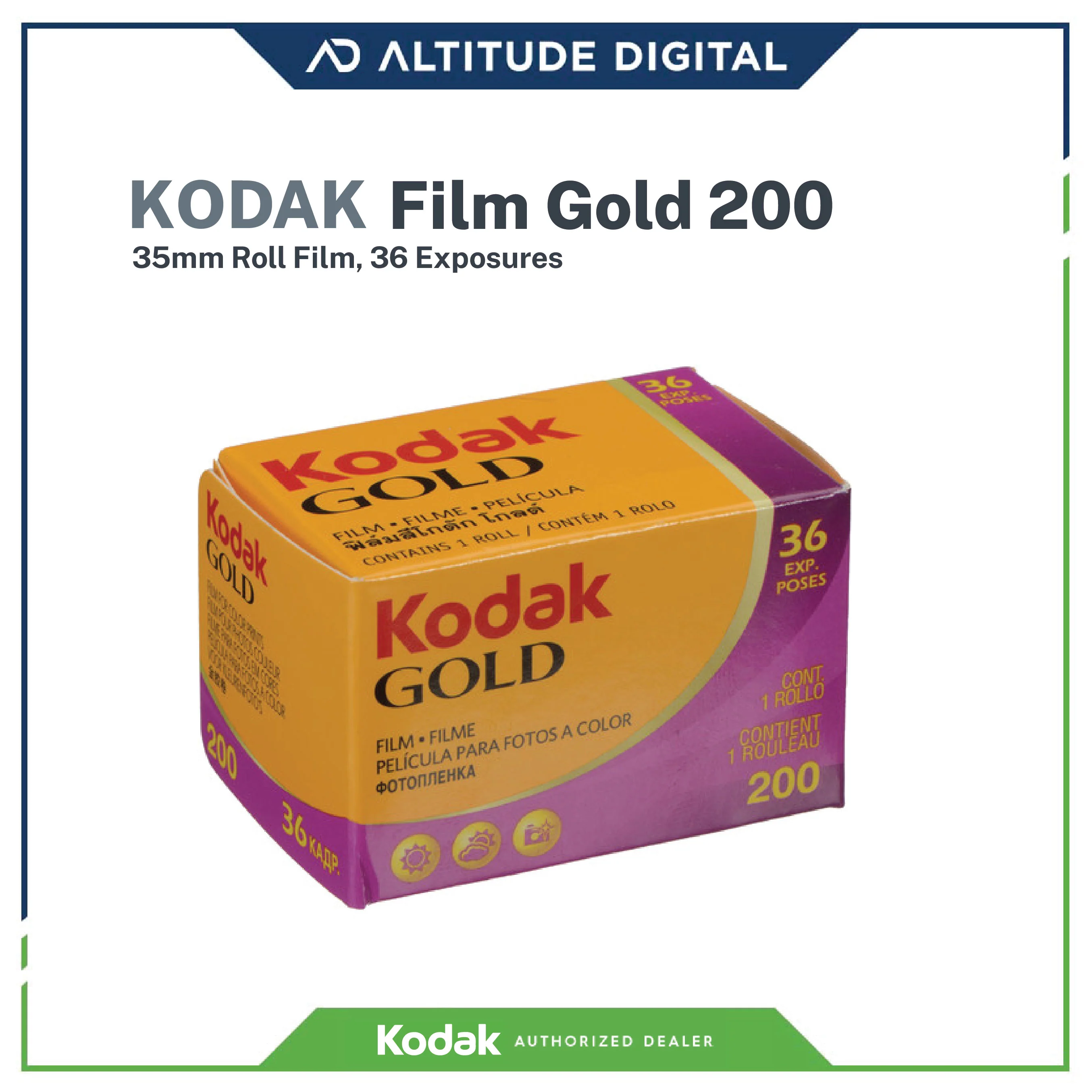 Kodak Film Gold 200 Color Film Roll - Image 4