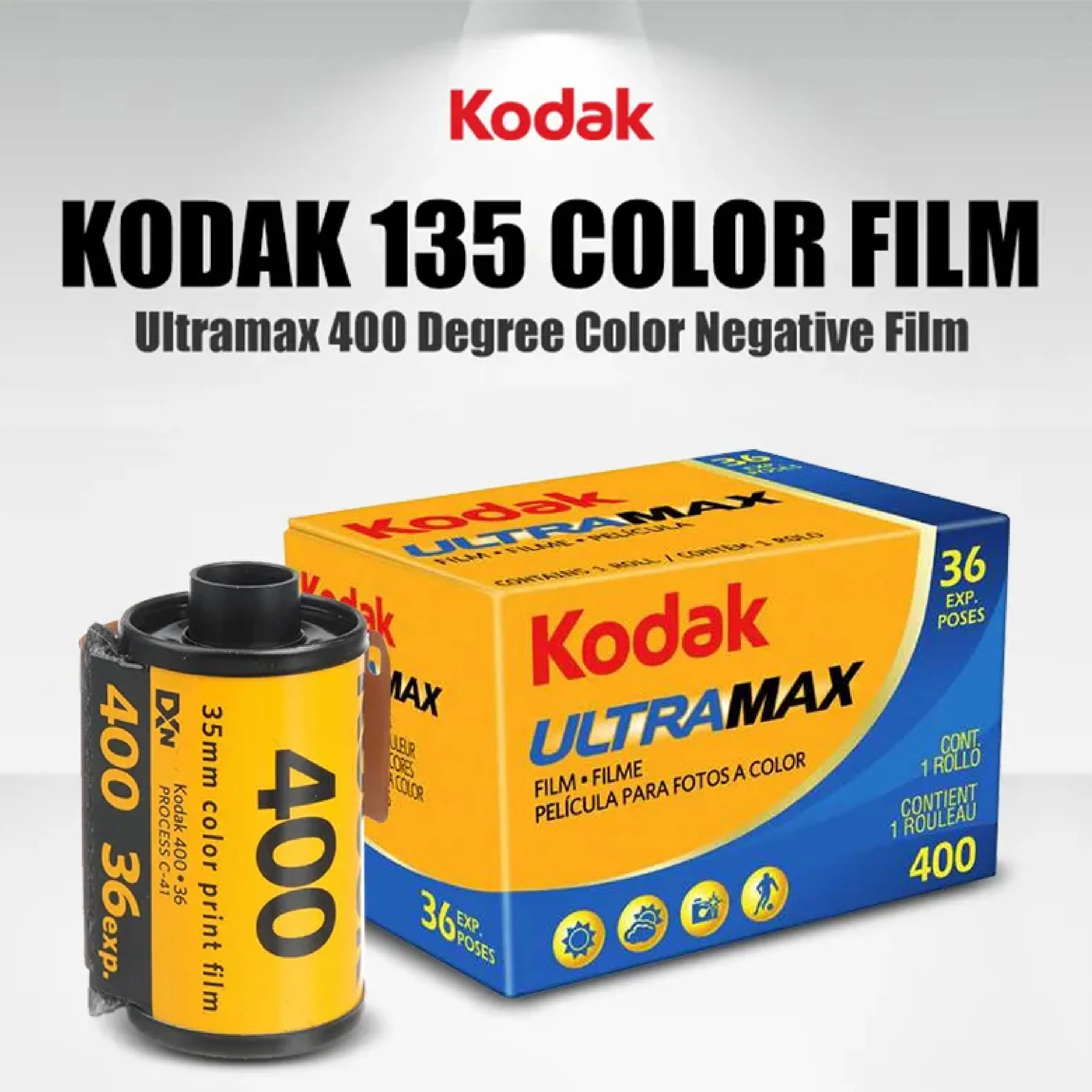 Kodak Film Ultramax 400 Color Negative Film - Image 4