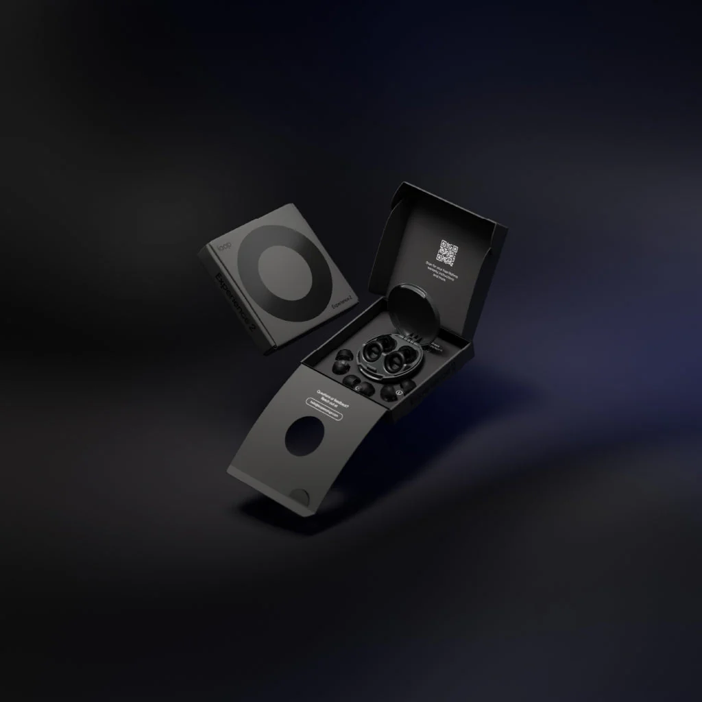 LOOP Experience 2 Black Earplugs - Image 5