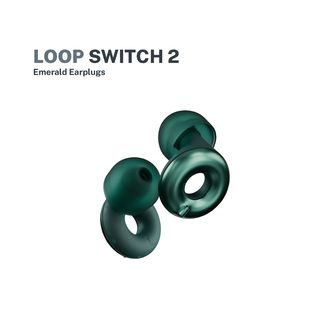 LOOP Switch 2 Emerald Earplugs